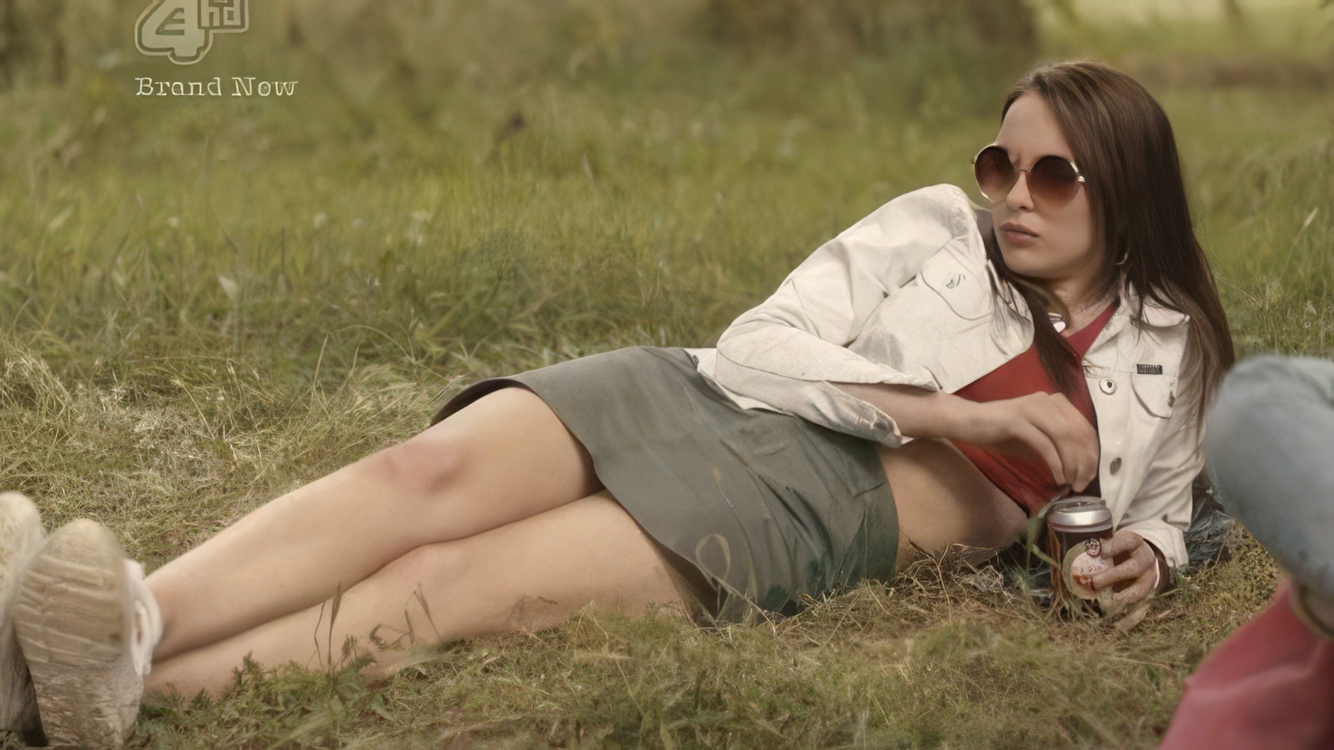 Jodie Comer in the series My Mad Fat Diary