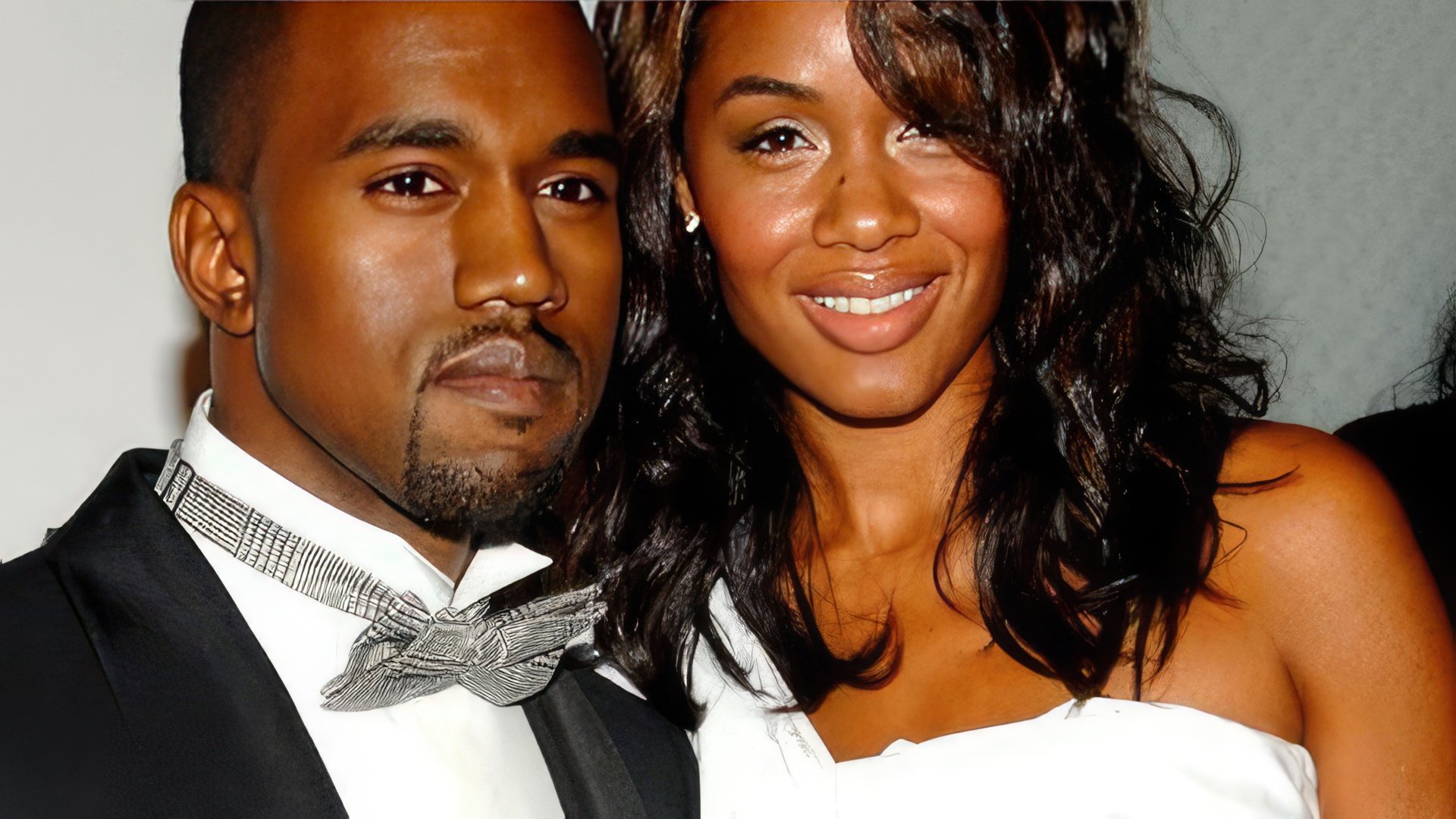 Kanye and Alexis Phifer