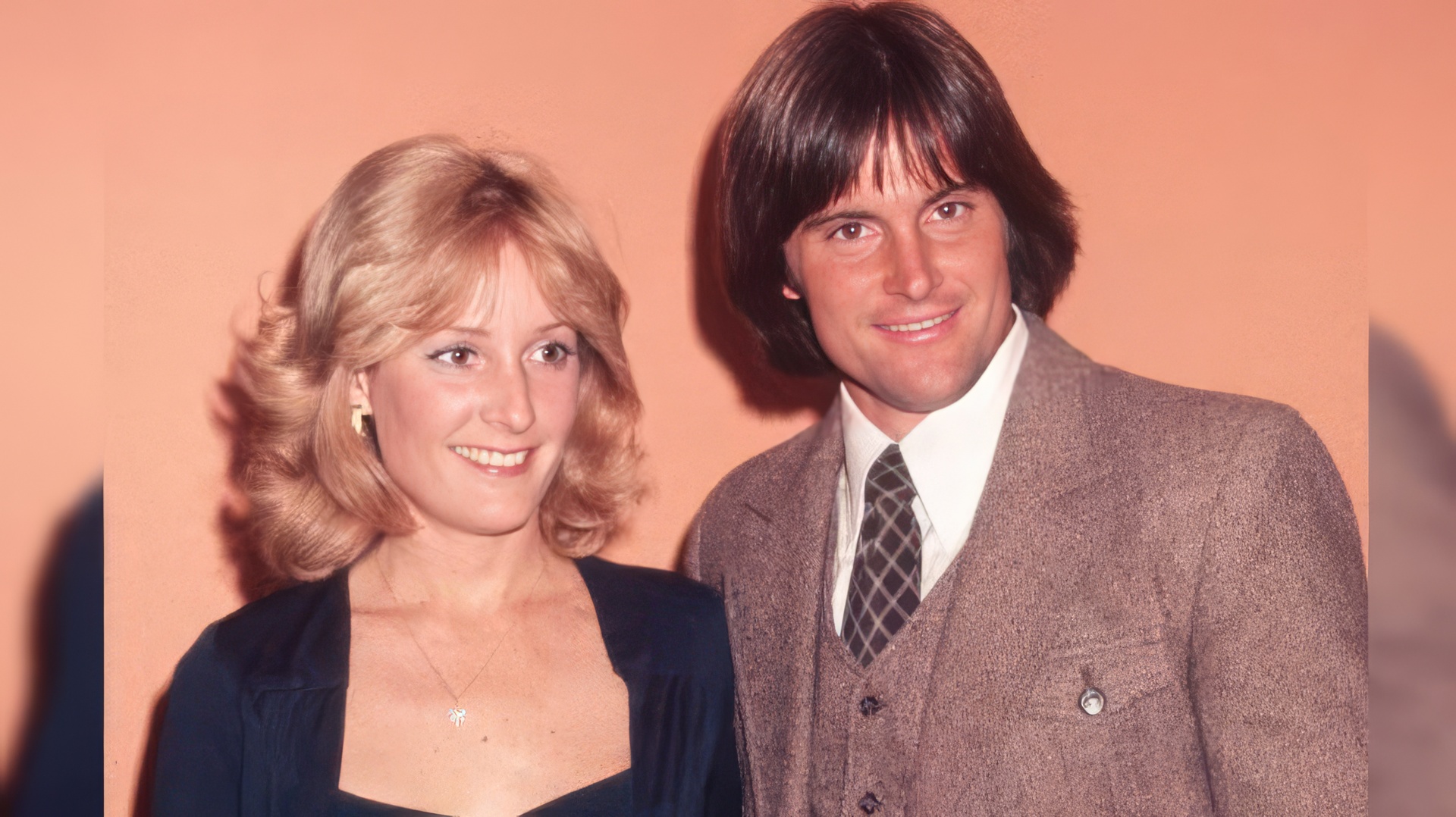 Bruce Jenner and his first wife, Chrystie