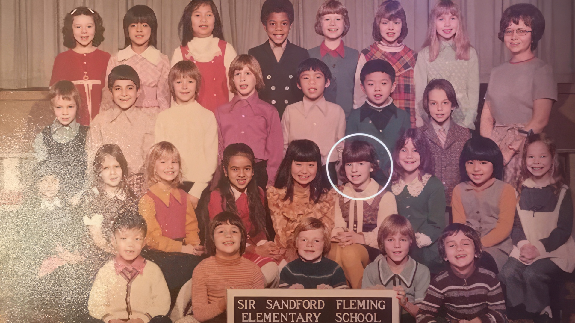 Carrie-Anne Moss during her school years