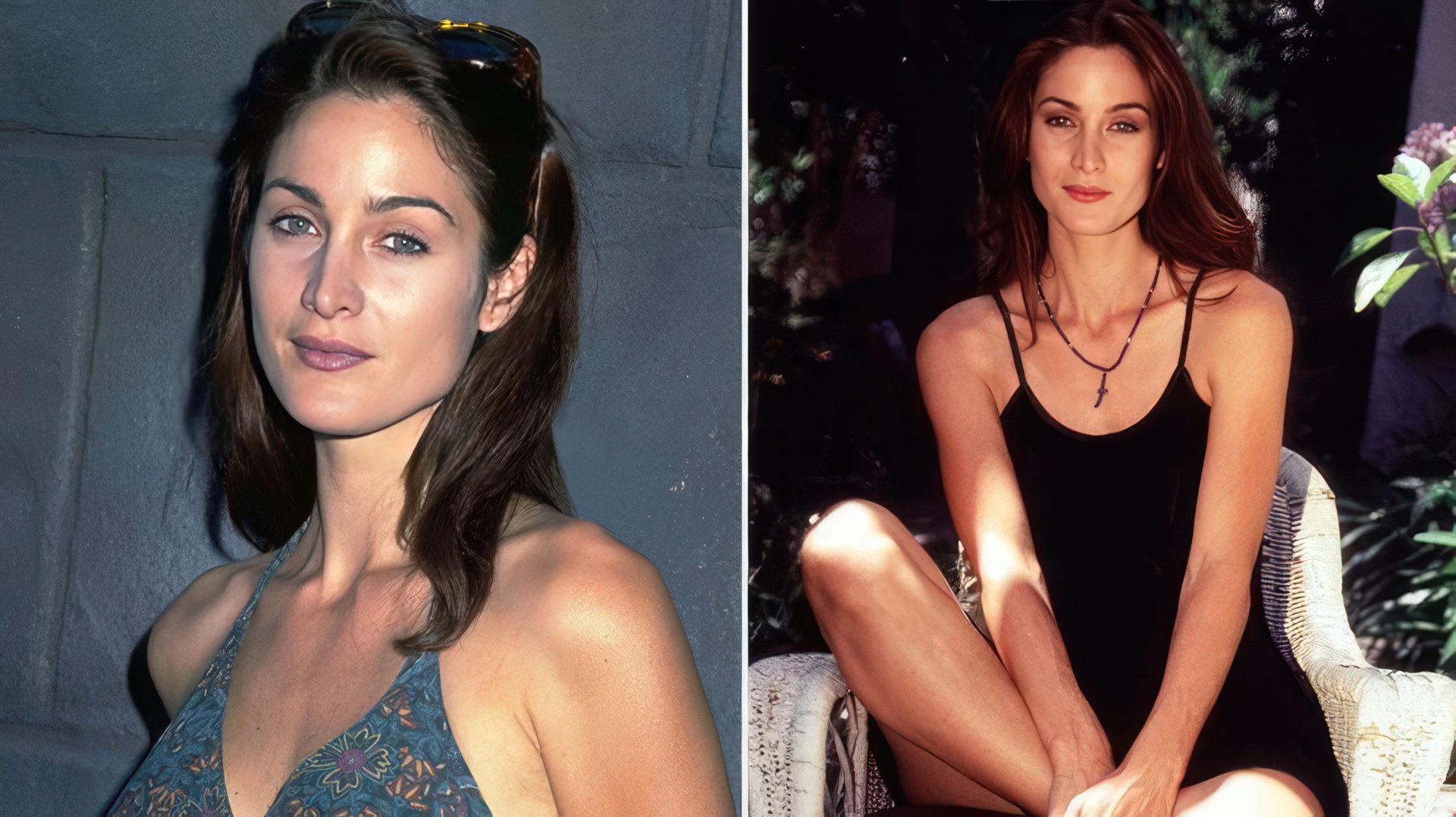 Carrie-Anne Moss in her youth