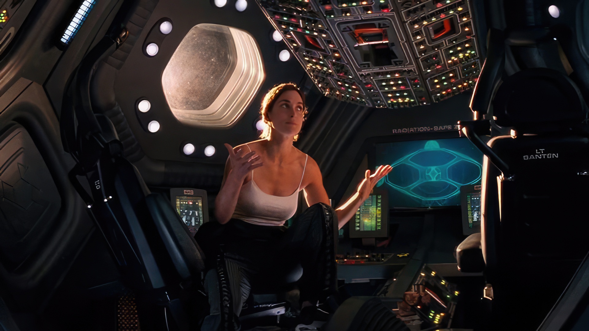 Carrie-Anne Moss in the movie 'Red Planet'
