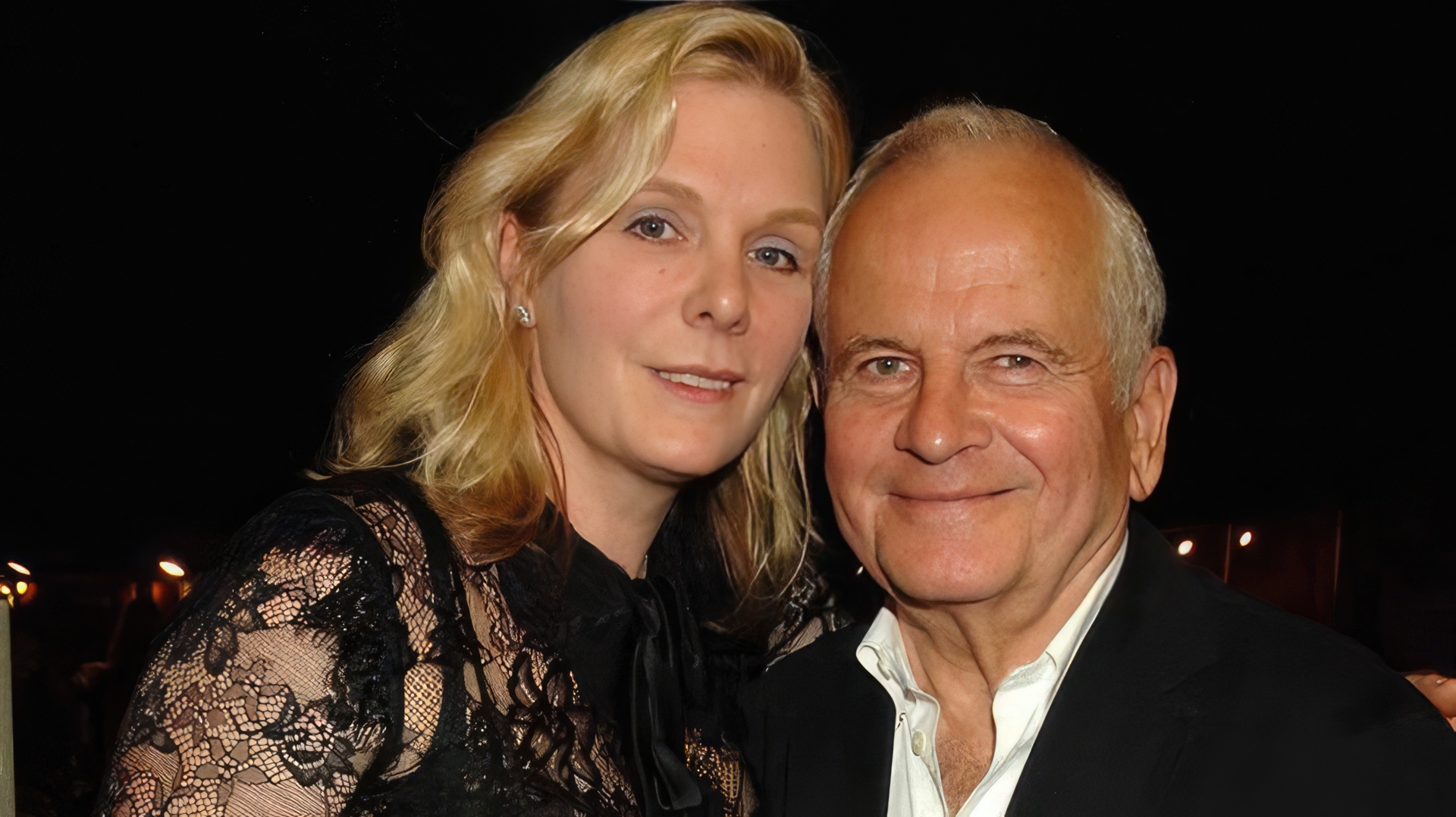 Ian Holm and Sophie de Stempel