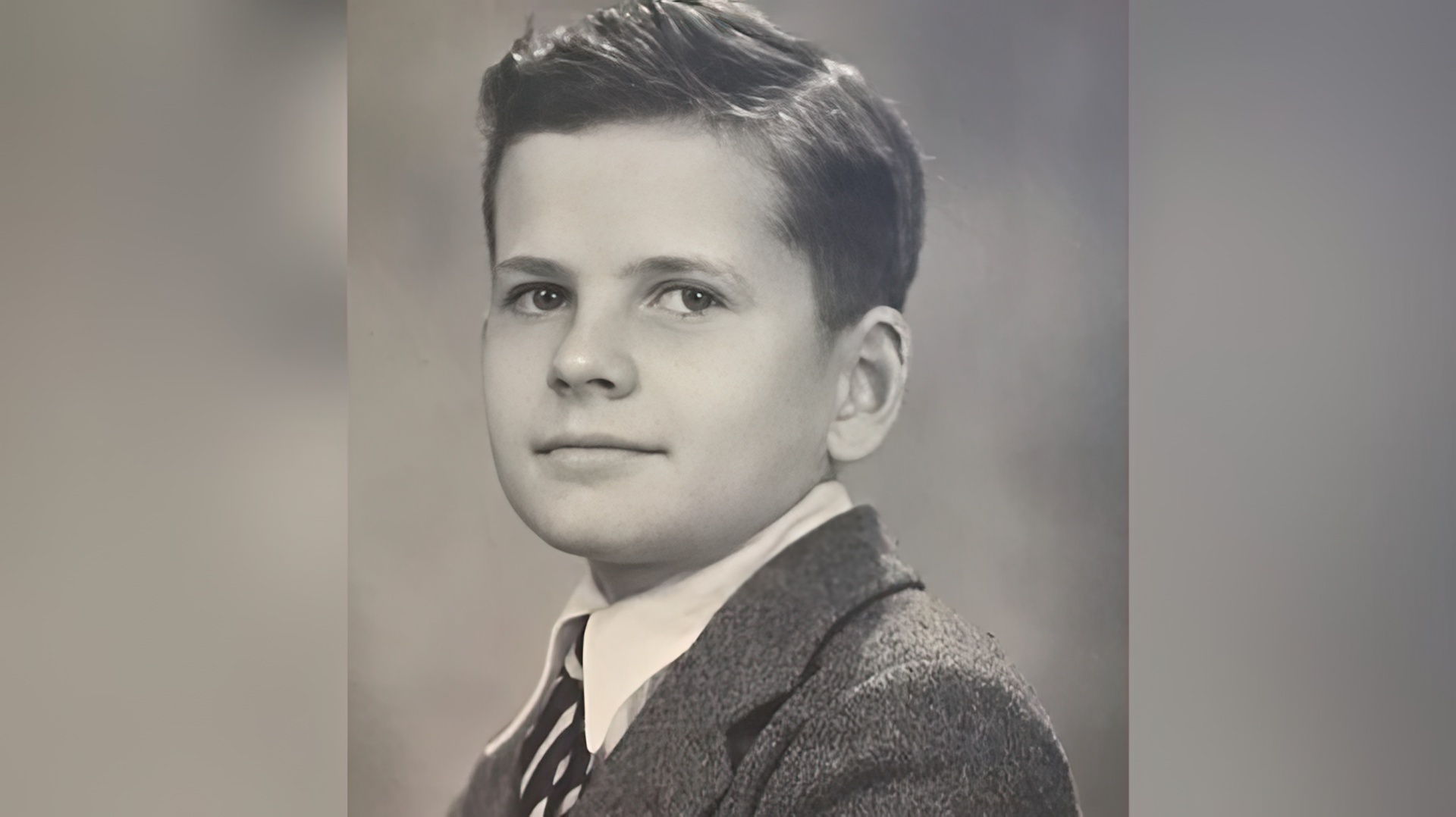 Ian Holm as a child