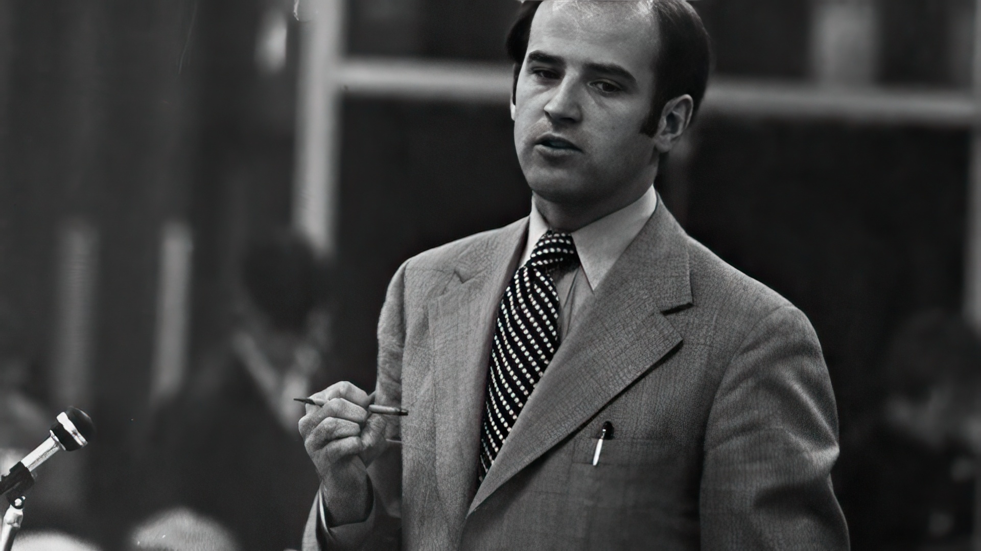 Joe Biden as a young man