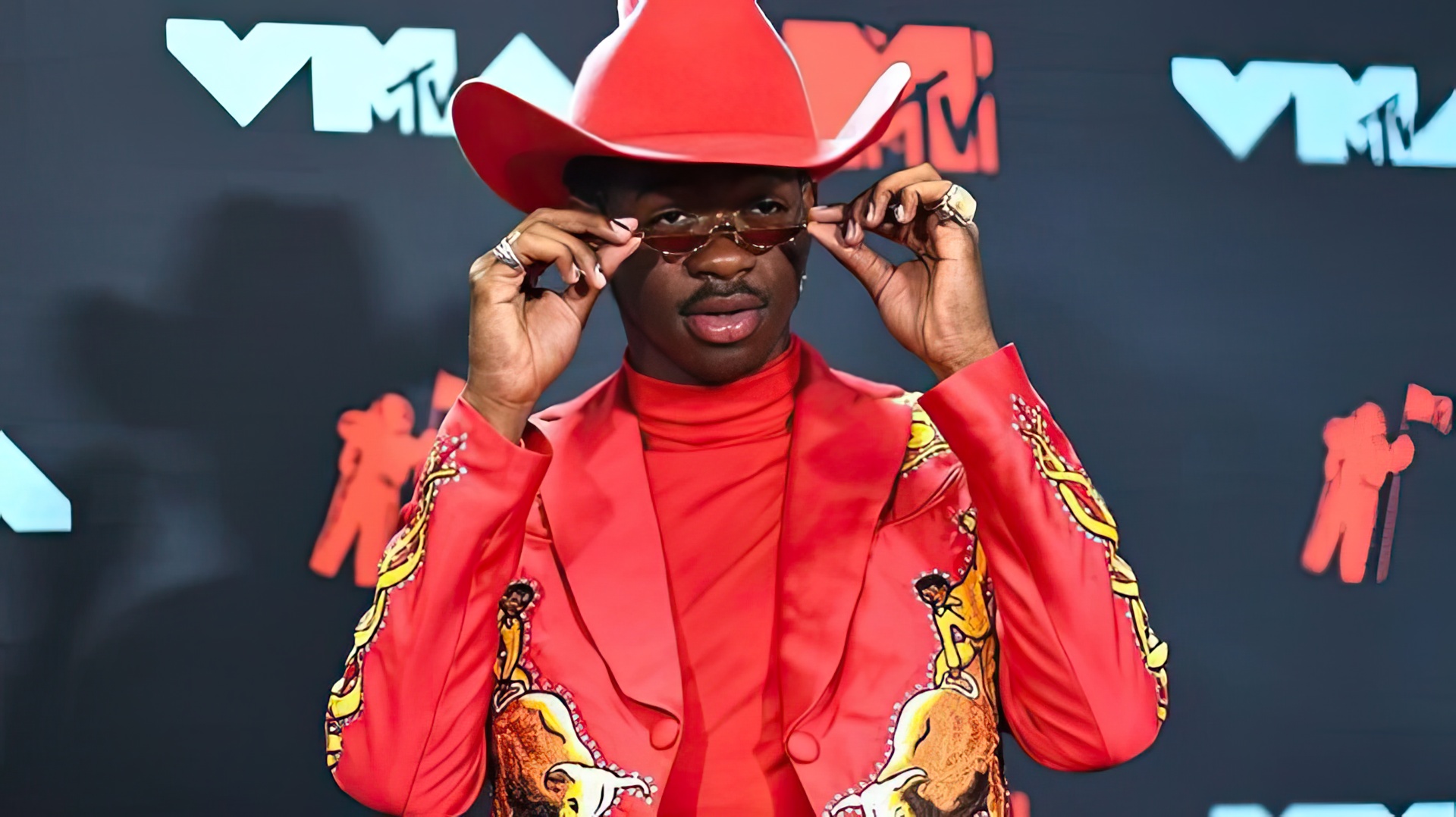 Lil Nas X at the American Music Awards