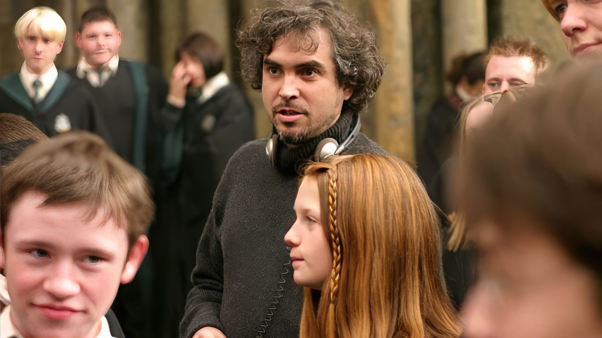 On the set of 'Potteriana'