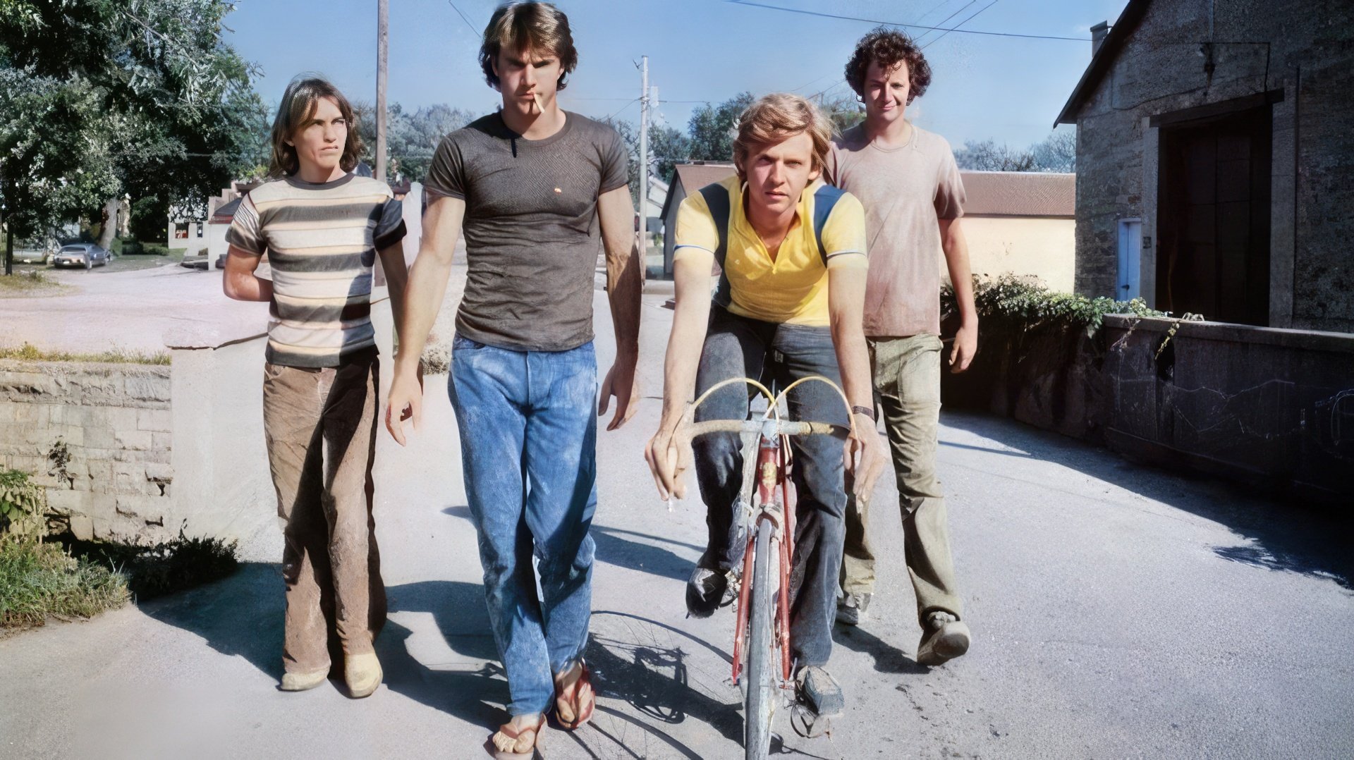 A still from the movie 'Breaking Away'