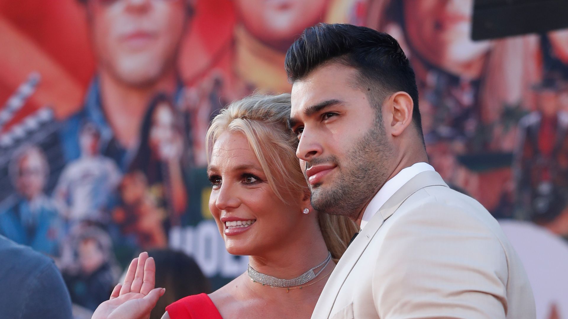 Britney Spears and Sam Asghari