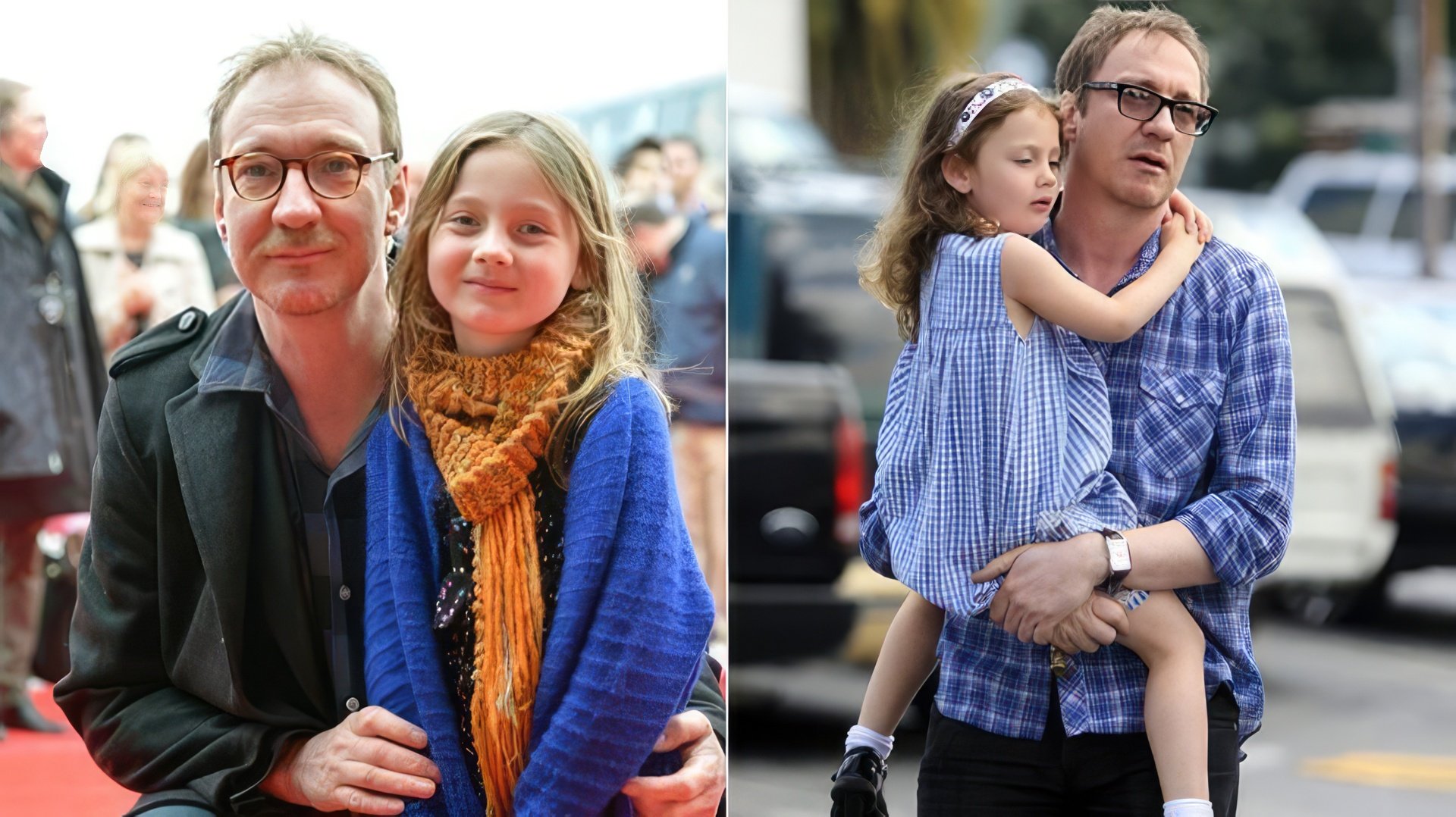 David Thewlis and his daughter Gracie