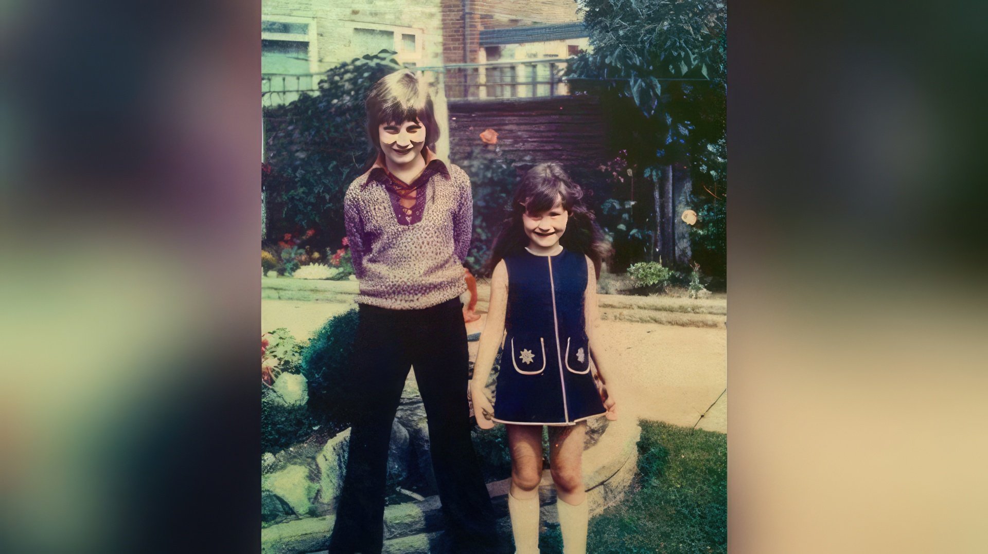 David Thewlis with his sister