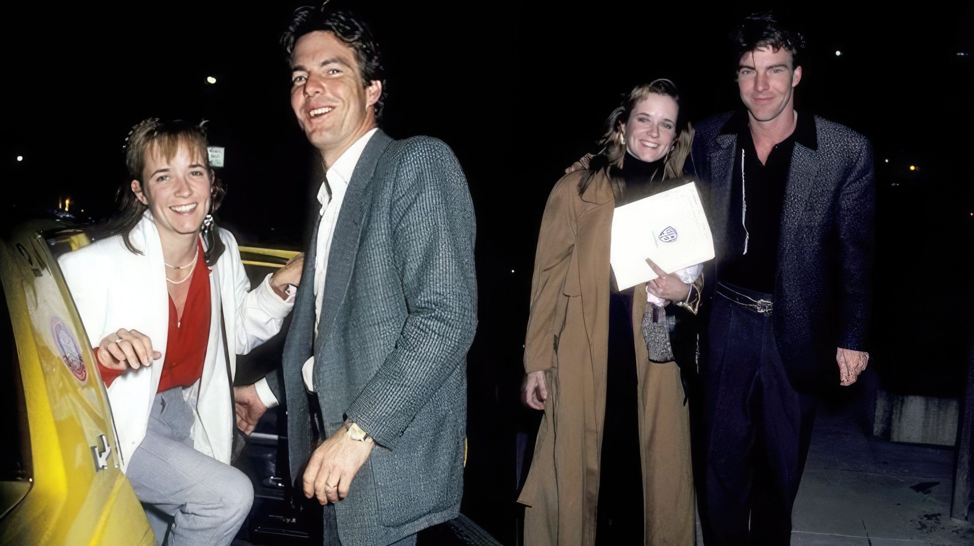 Dennis Quaid and Lea Thompson