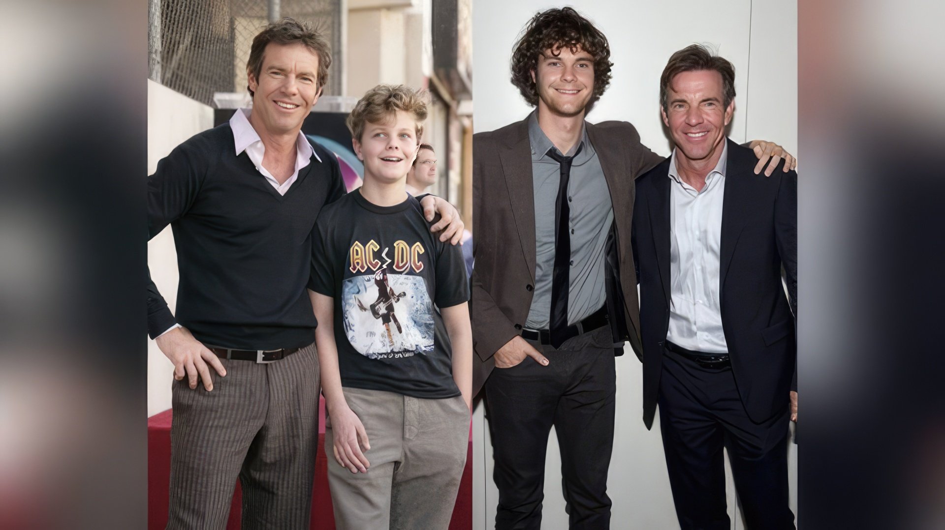 Dennis Quaid with his son Jack