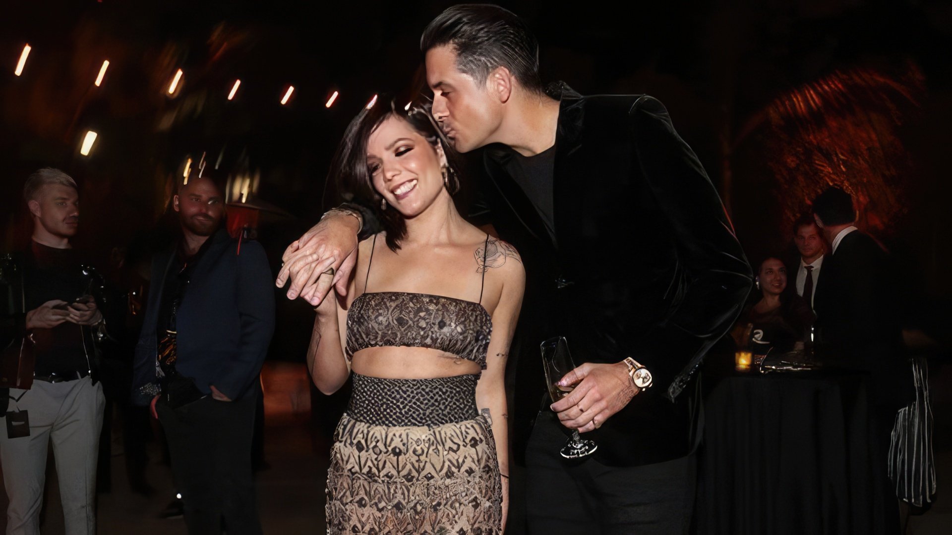 Halsey and G-Eazy