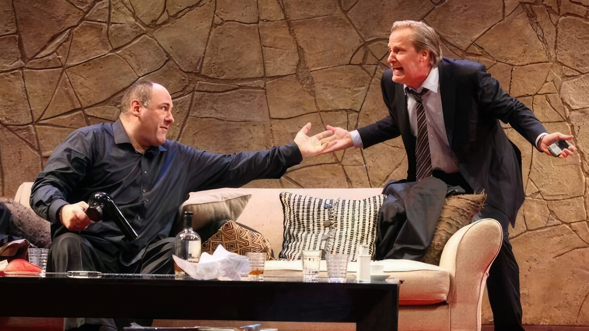 James Gandolfini on the Broadway stage