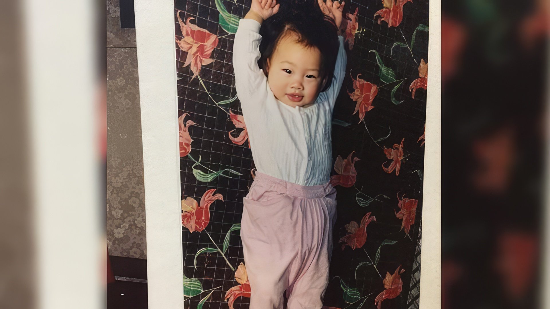 Jung HoYeon as a child