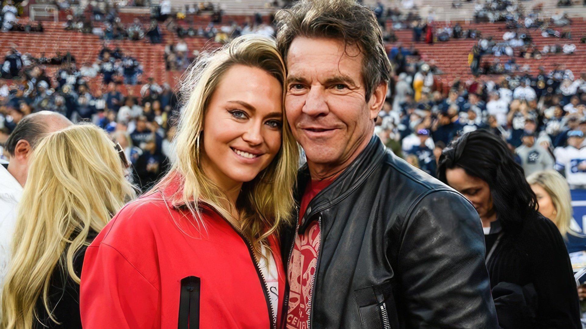 Dennis Quaid and Santa Auzina