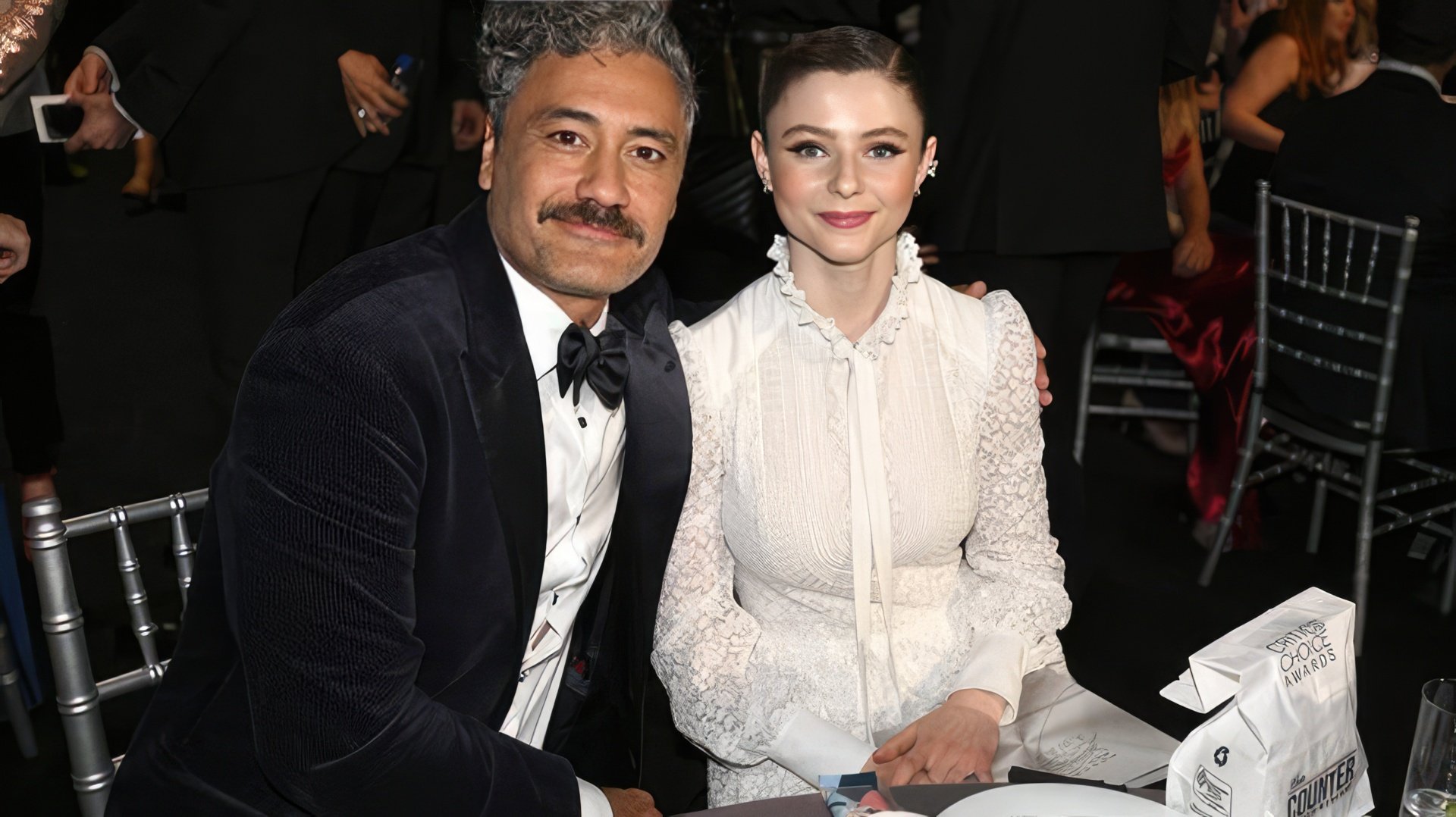 Taika Waititi and Thomasin McKenzie