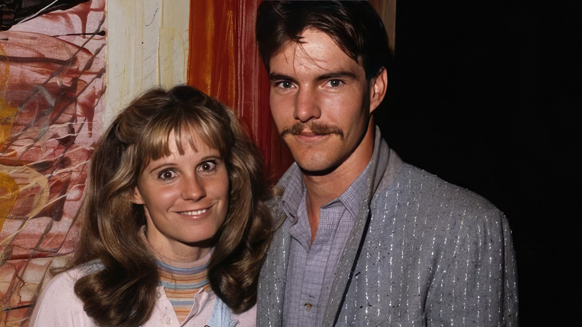 With his first wife P.J. Soles