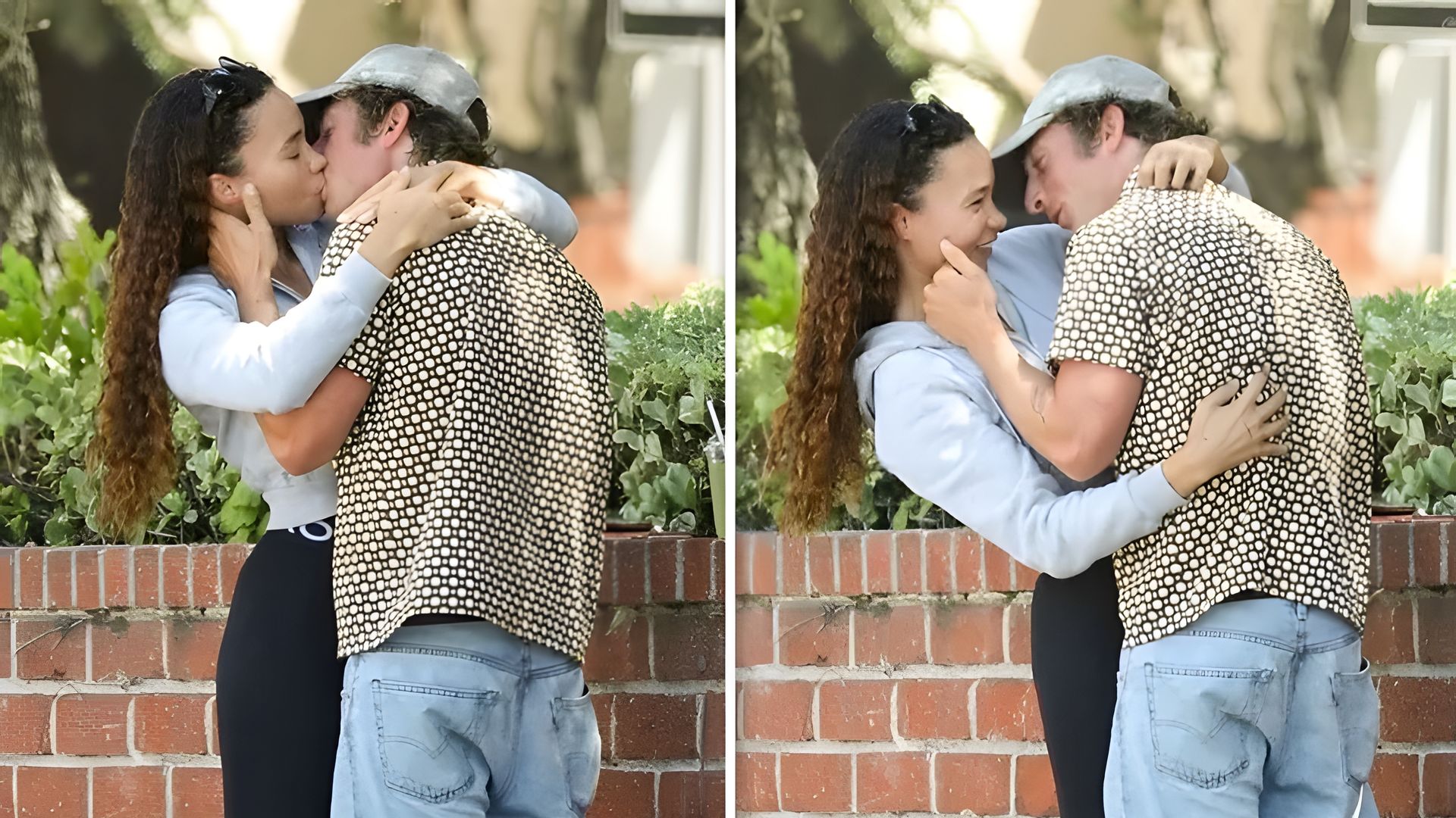 Jeremy Allen White and Ashley Moore