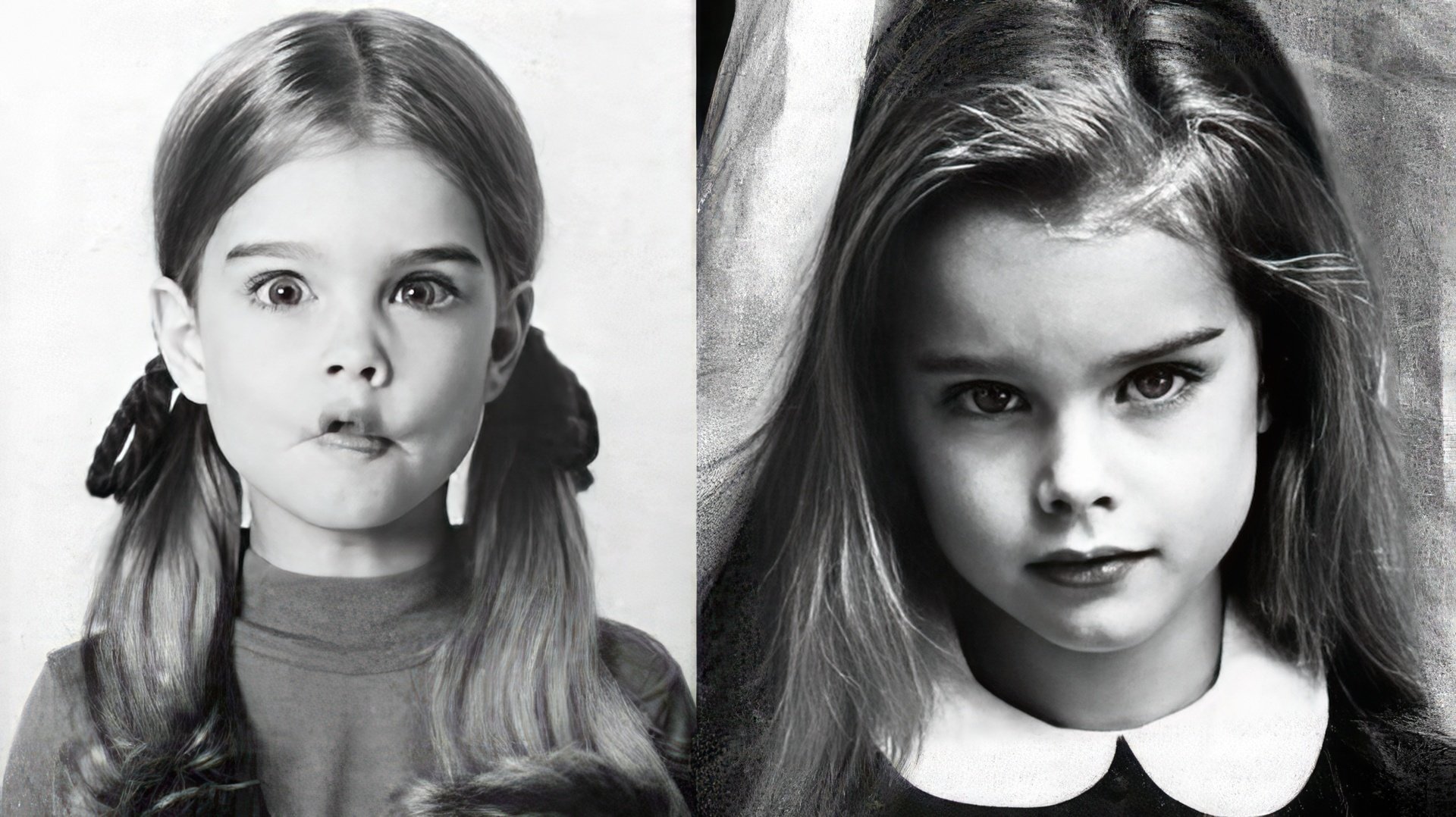 Brooke Shields as a kid