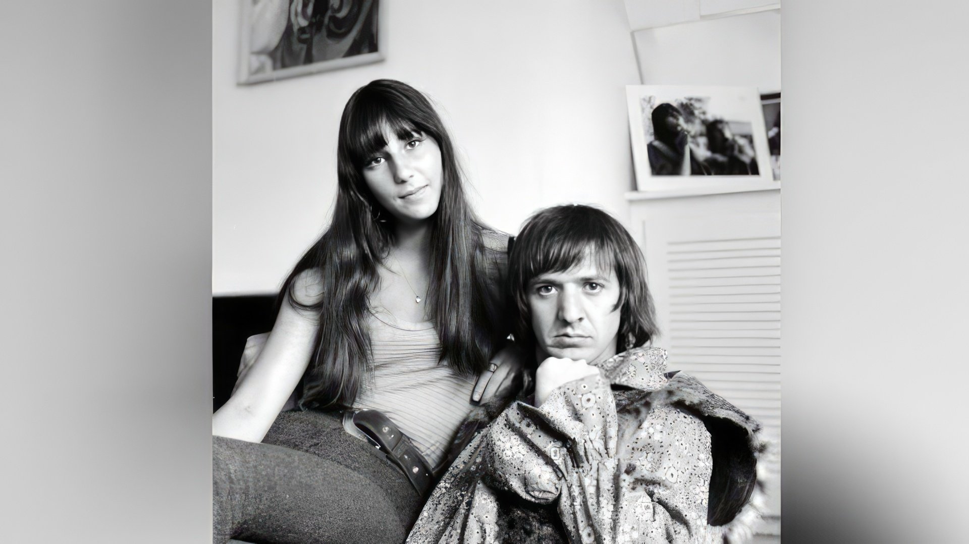 Cher and Sonny Bono in their youth