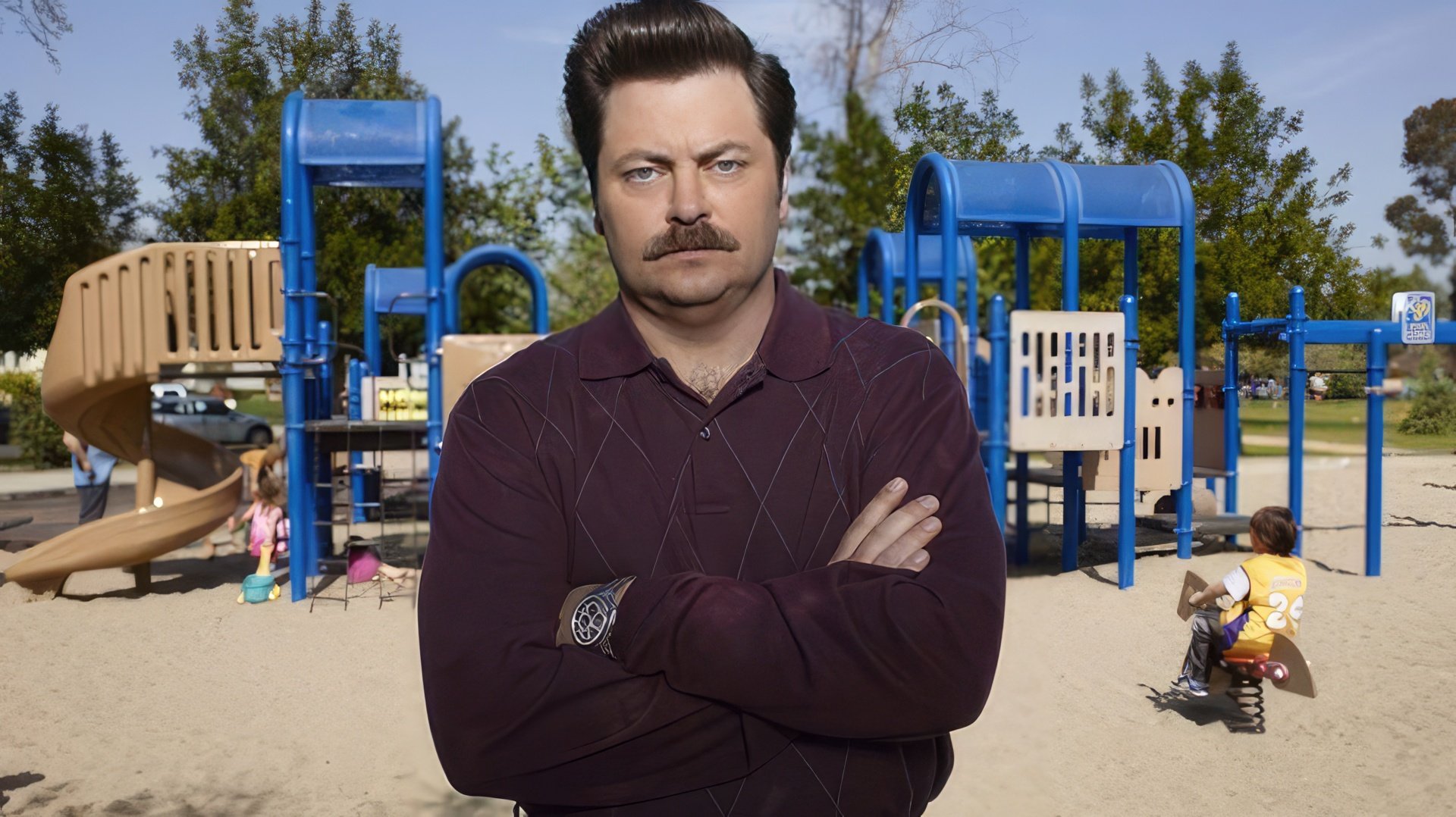 For his role as Ron Swanson, the actor was awarded the TCA Award