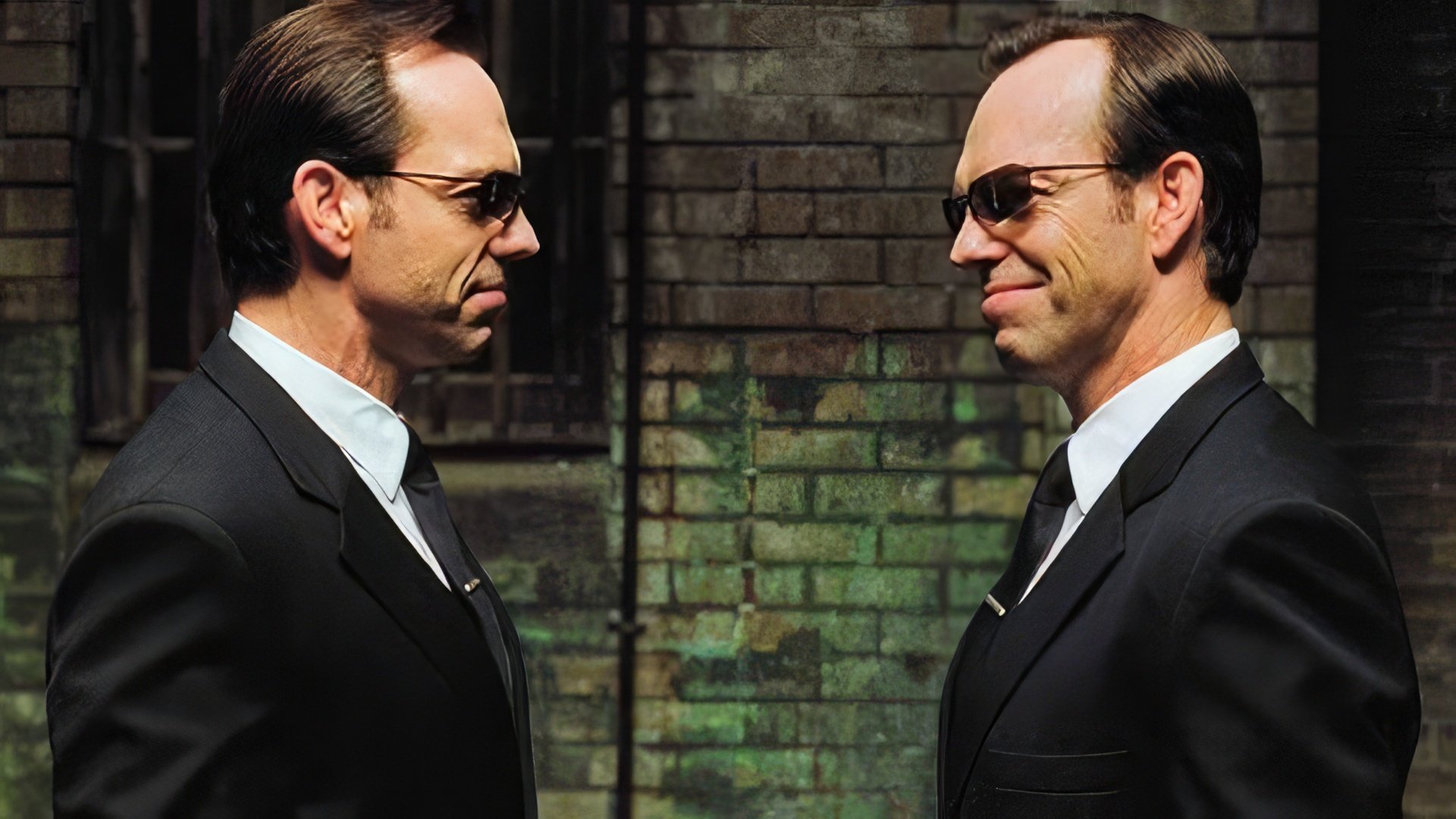 Hugo Weaving in The Matrix Reloaded