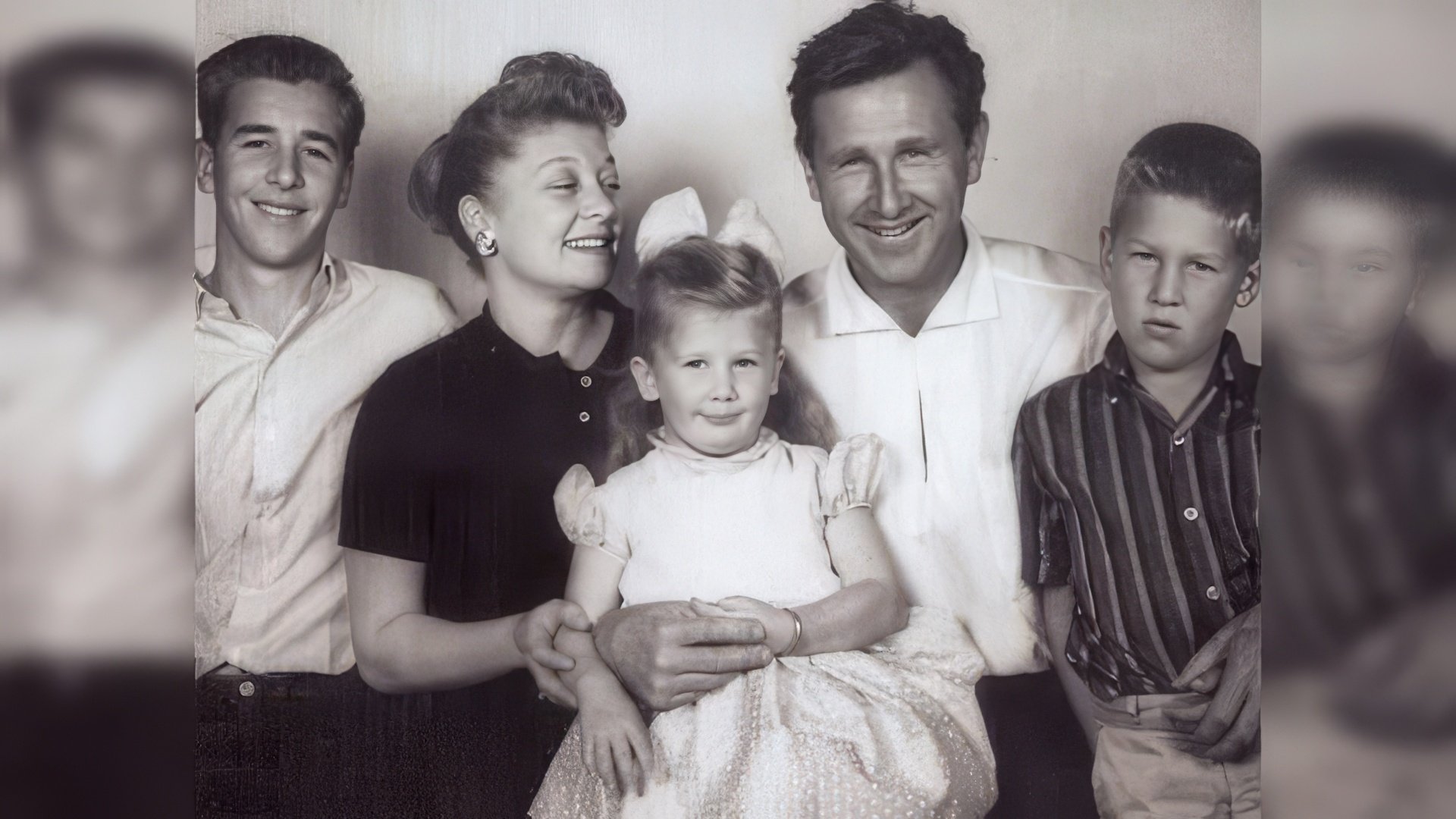 Jeff Bridges and his family