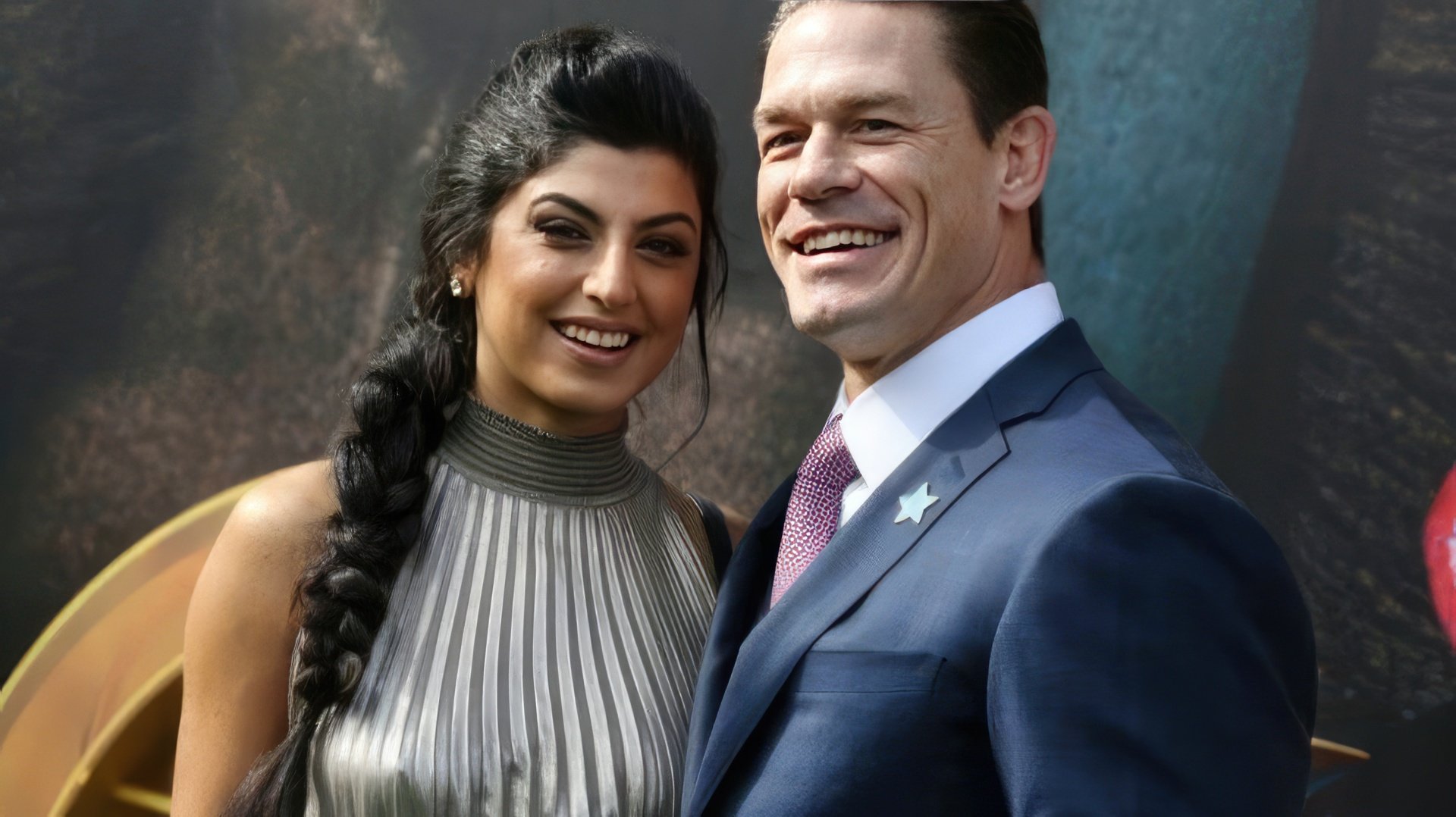 John Cena and his girlfirend Shai Shariatzadeh