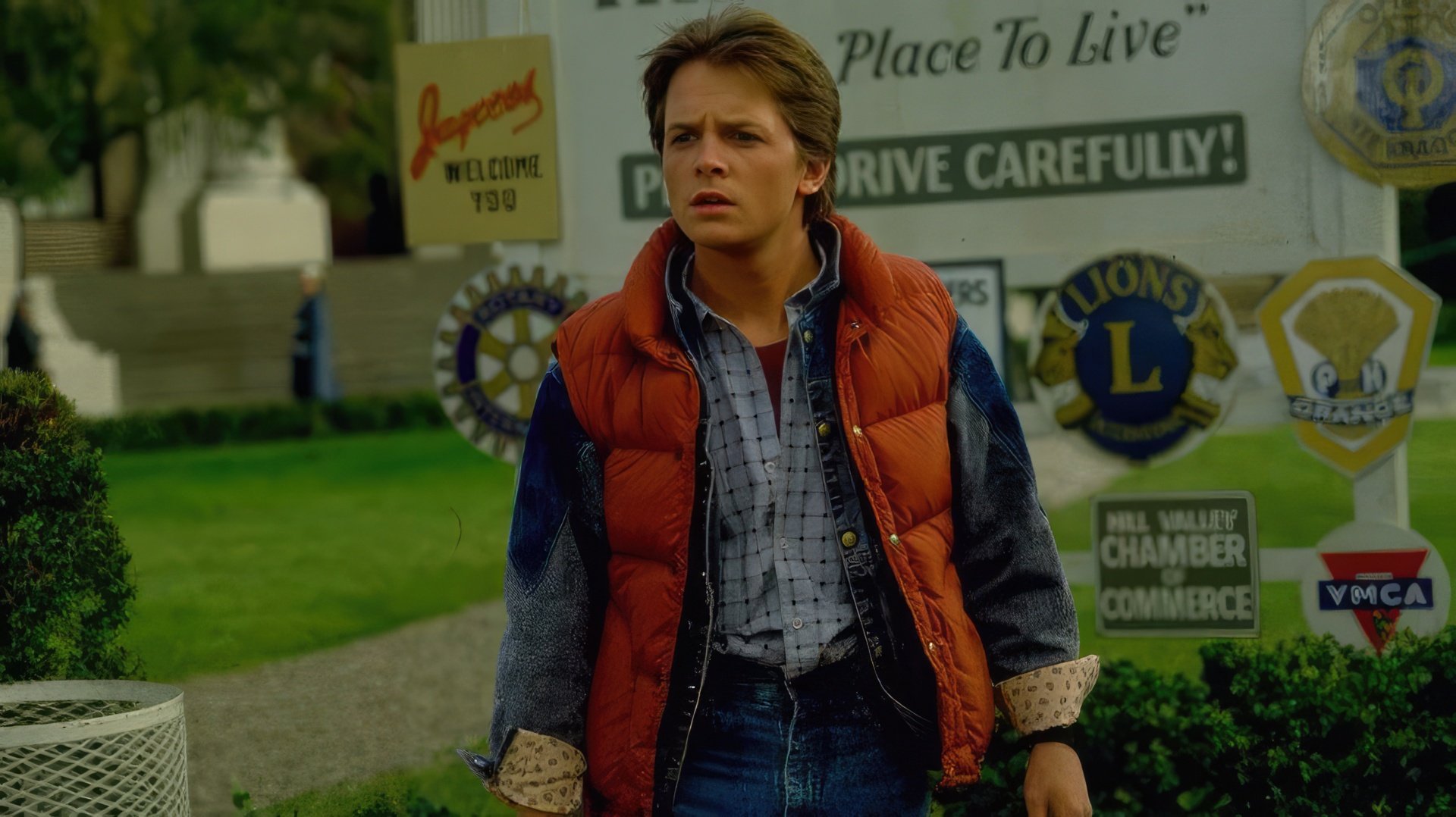 Michael J. Fox as Marty McFly