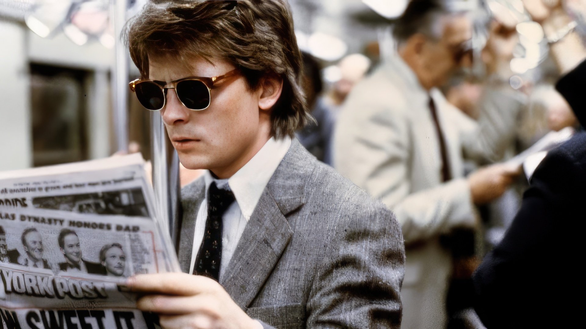 Michael J. Fox in Bright Lights, Big City