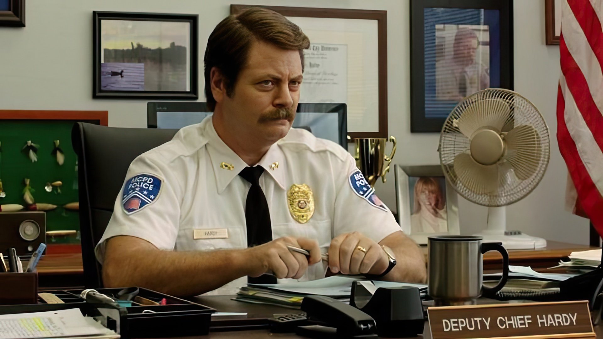 Nick Offerman in the movie 21 Jump Street