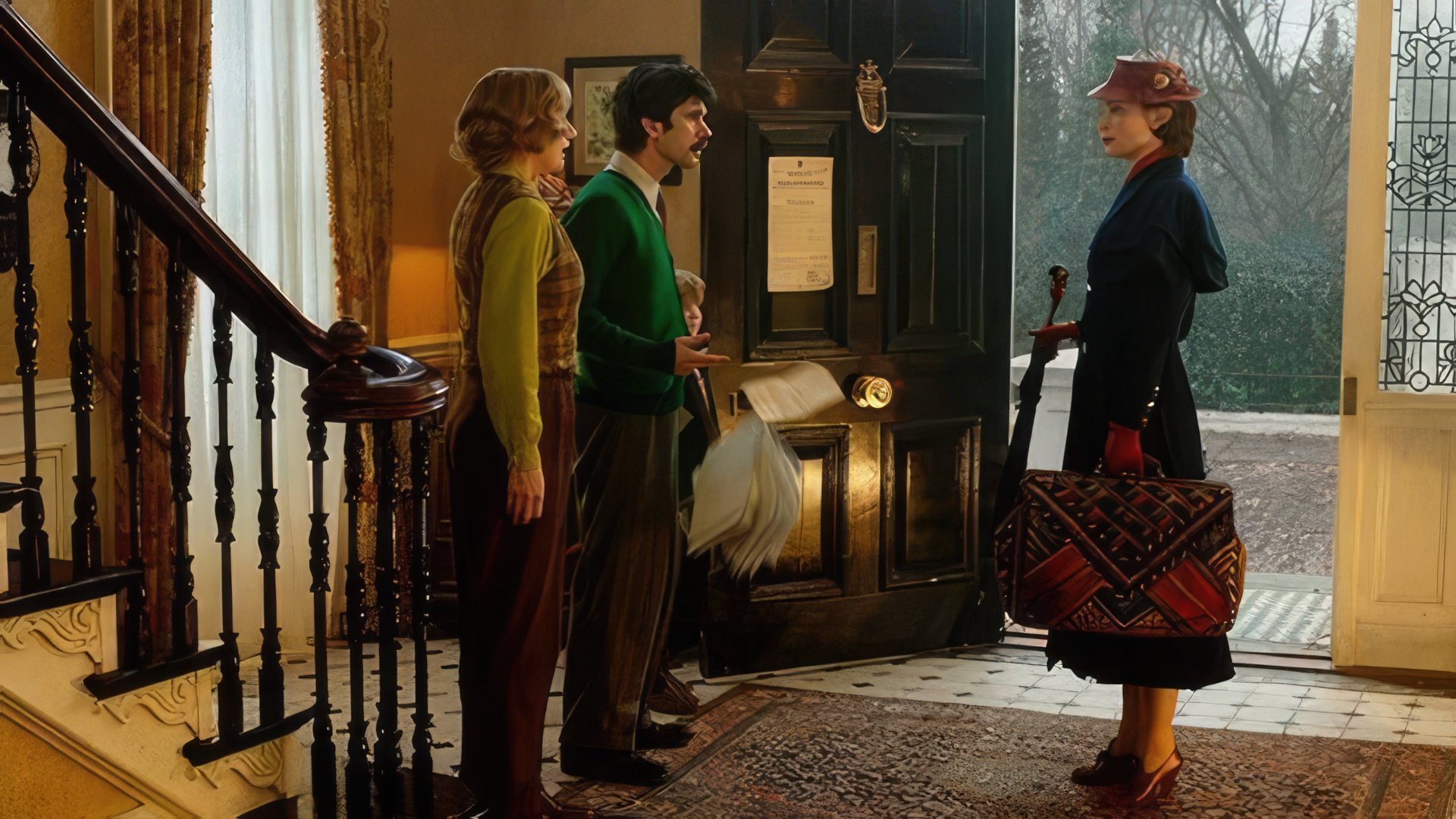  Scene from the film Mary Poppins Returns