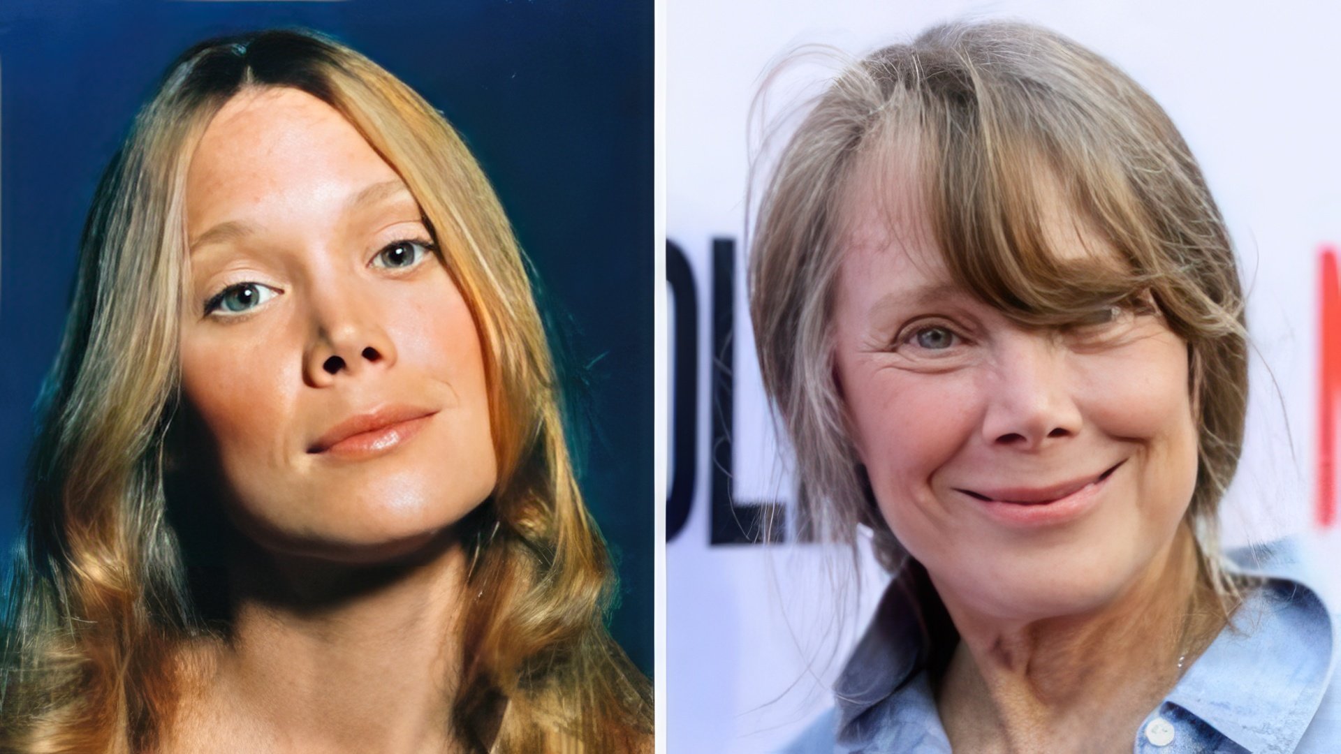 Sissy Spacek then and now
