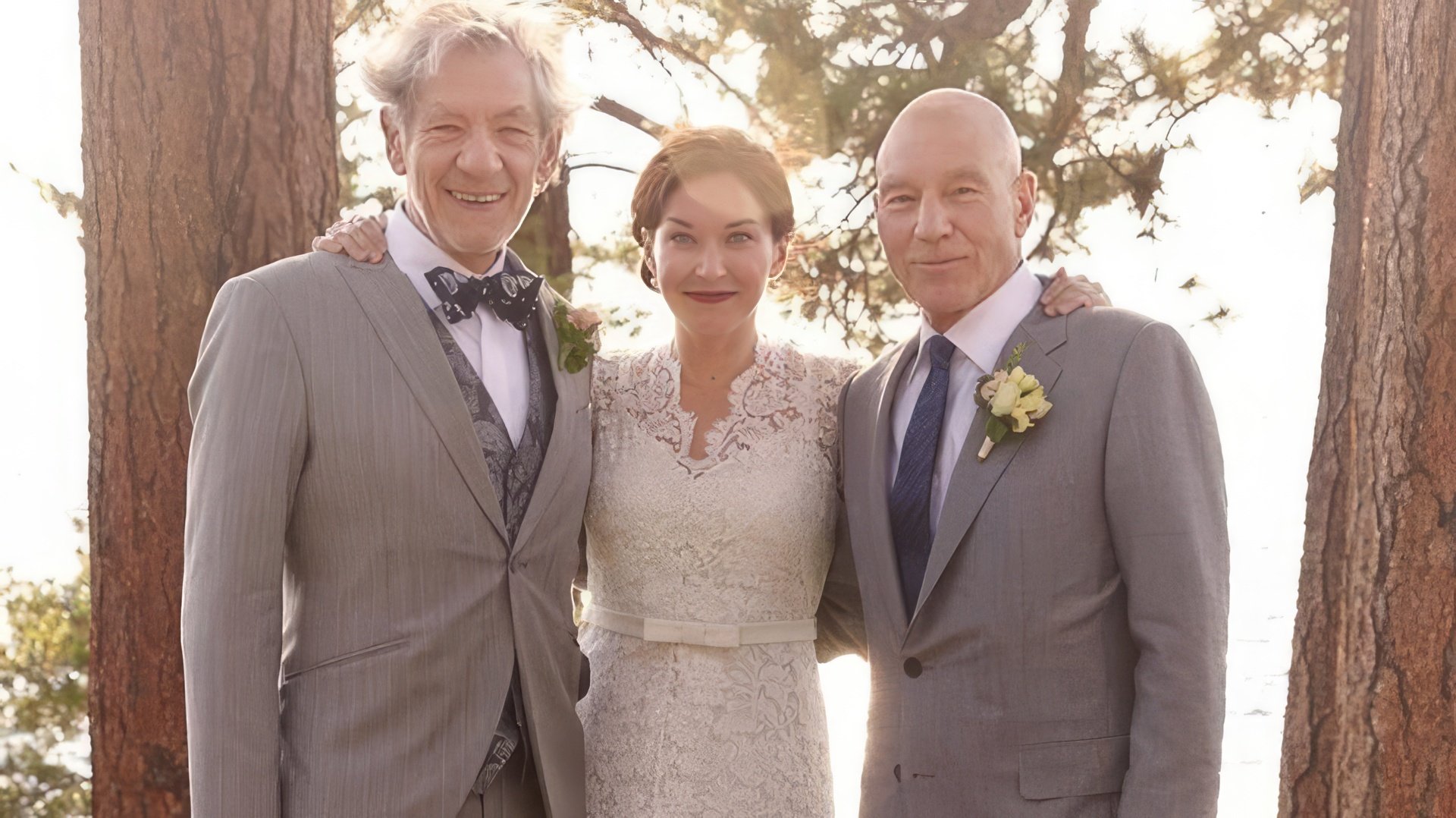 The wedding of Patrick Stewart and Sunny Ozell