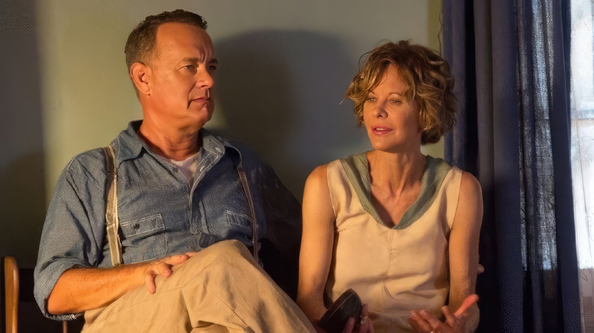 Tom Hanks and Meg Ryan in Ithaca