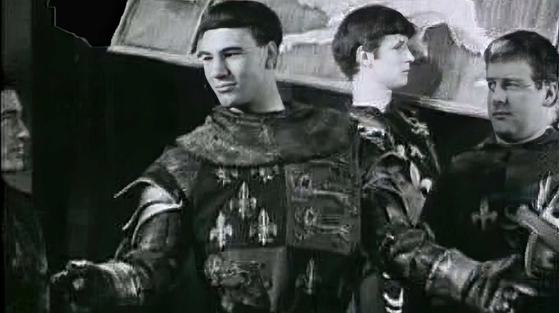 Young Patrick Stewart on stage
