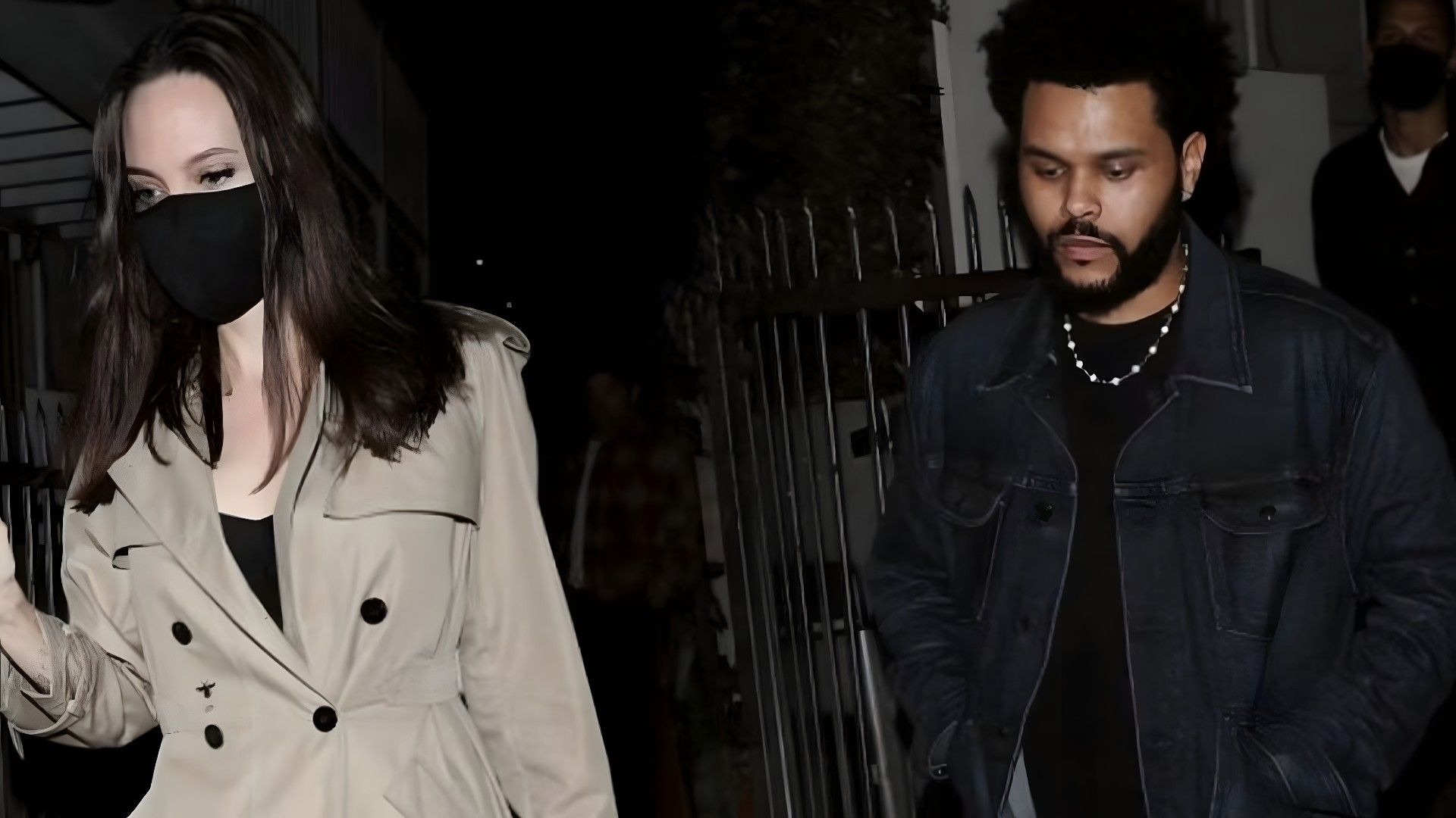 Jolie and Weeknd were spotted on a date