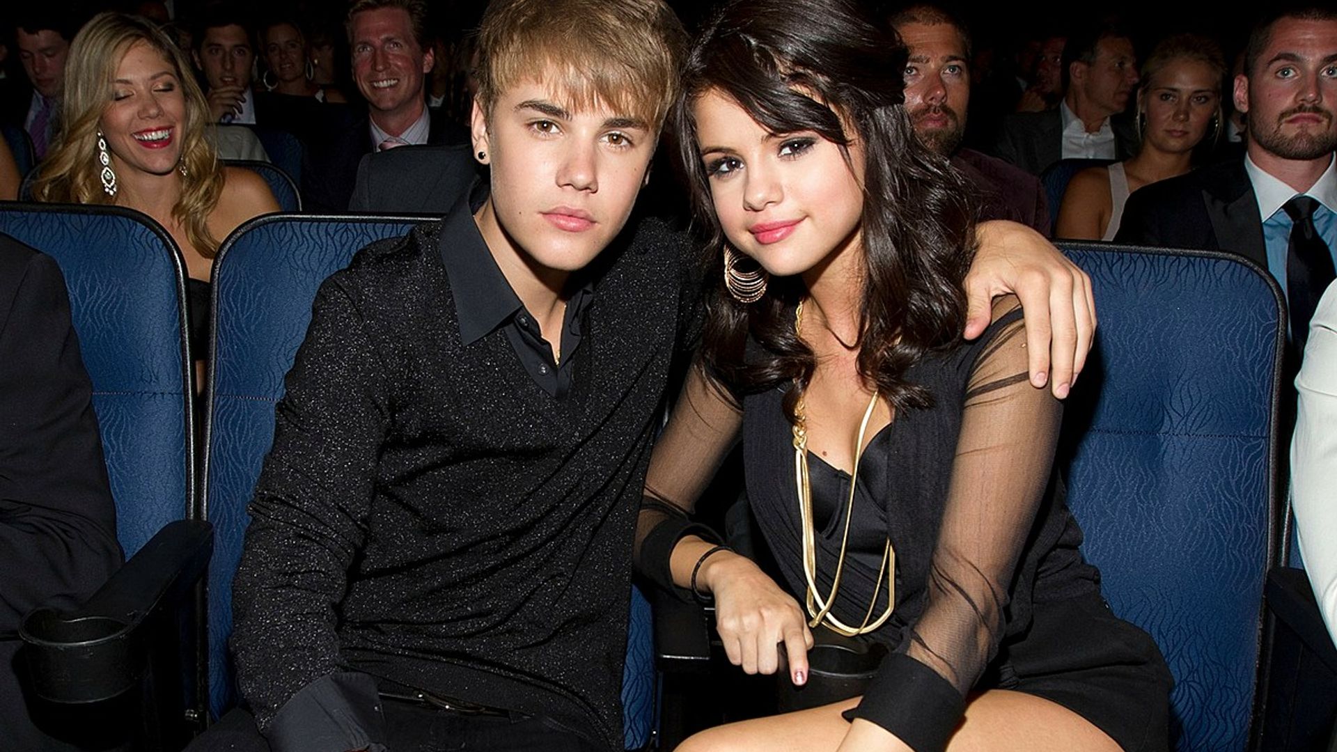 Justin Bieber and Selena Gomez