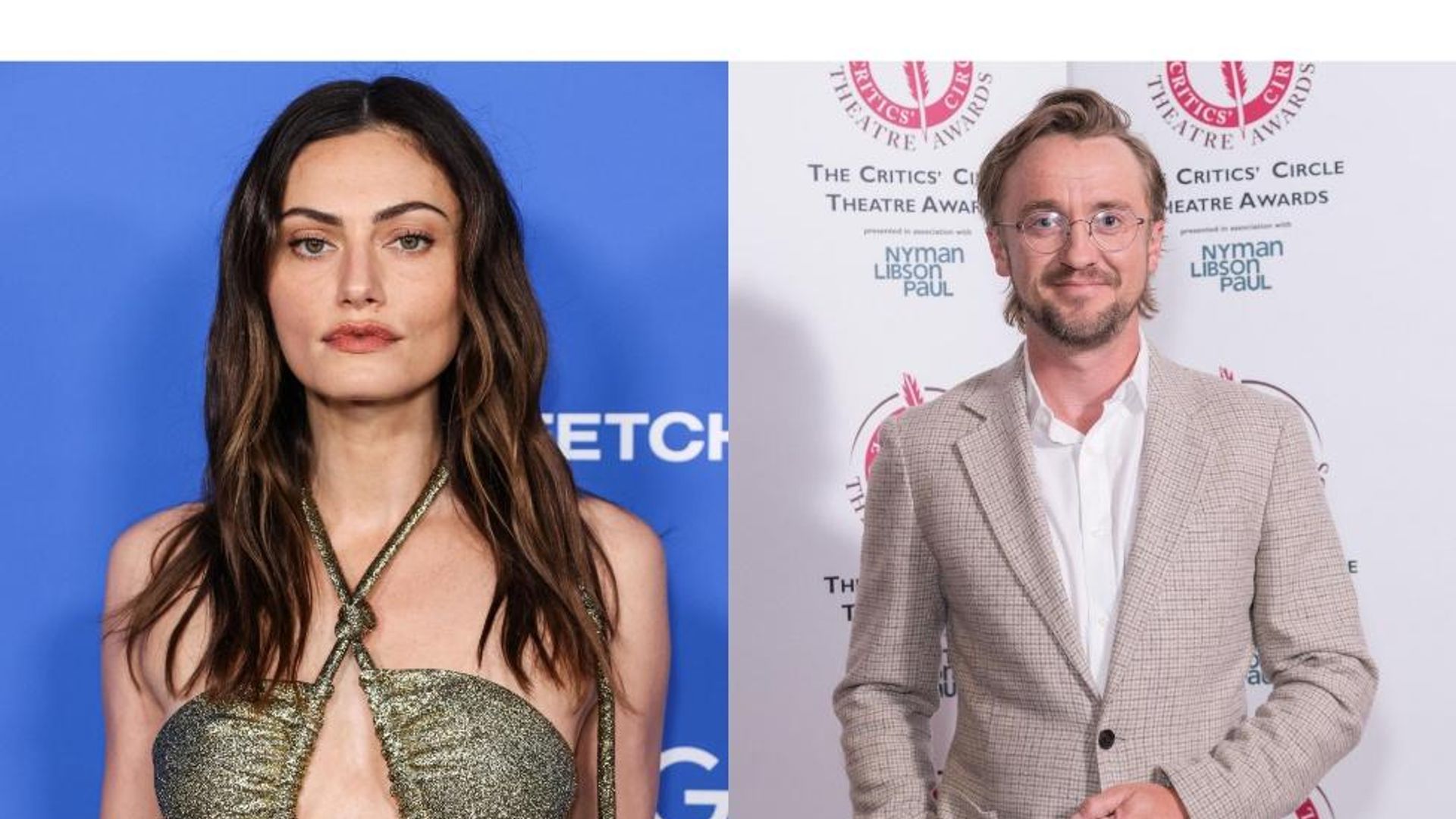 Phoebe Tonkin and Tom Felton