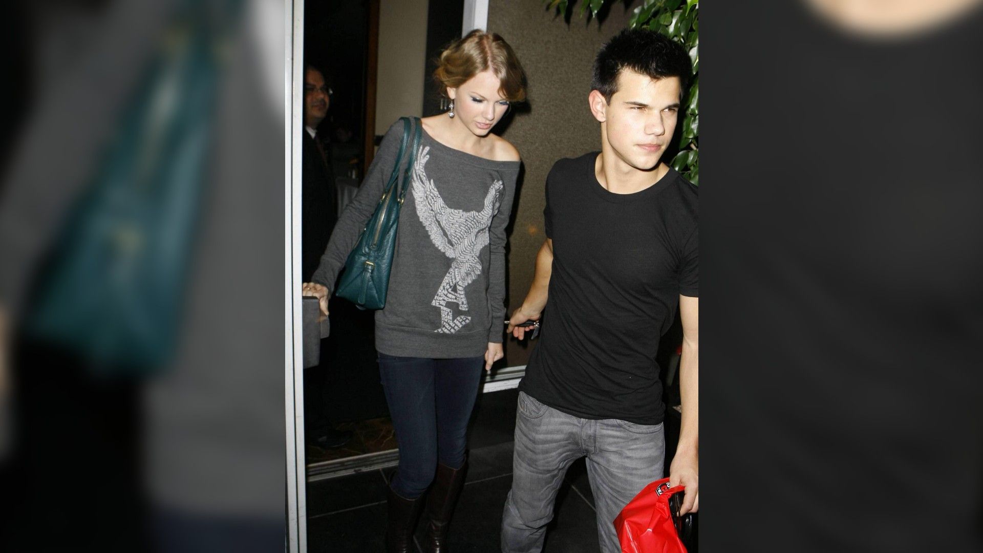 Taylor Lautner and Taylor Swift