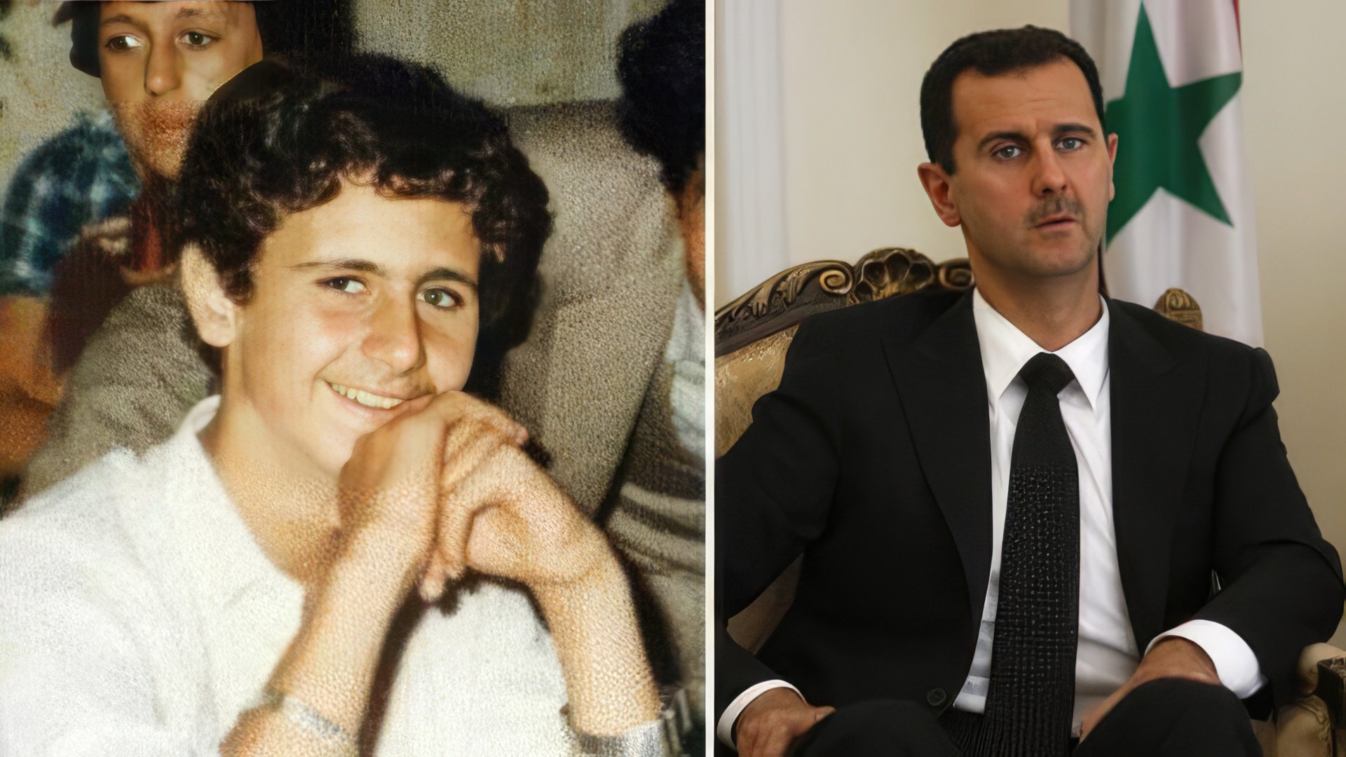 Bashar Al-Assad in his youth