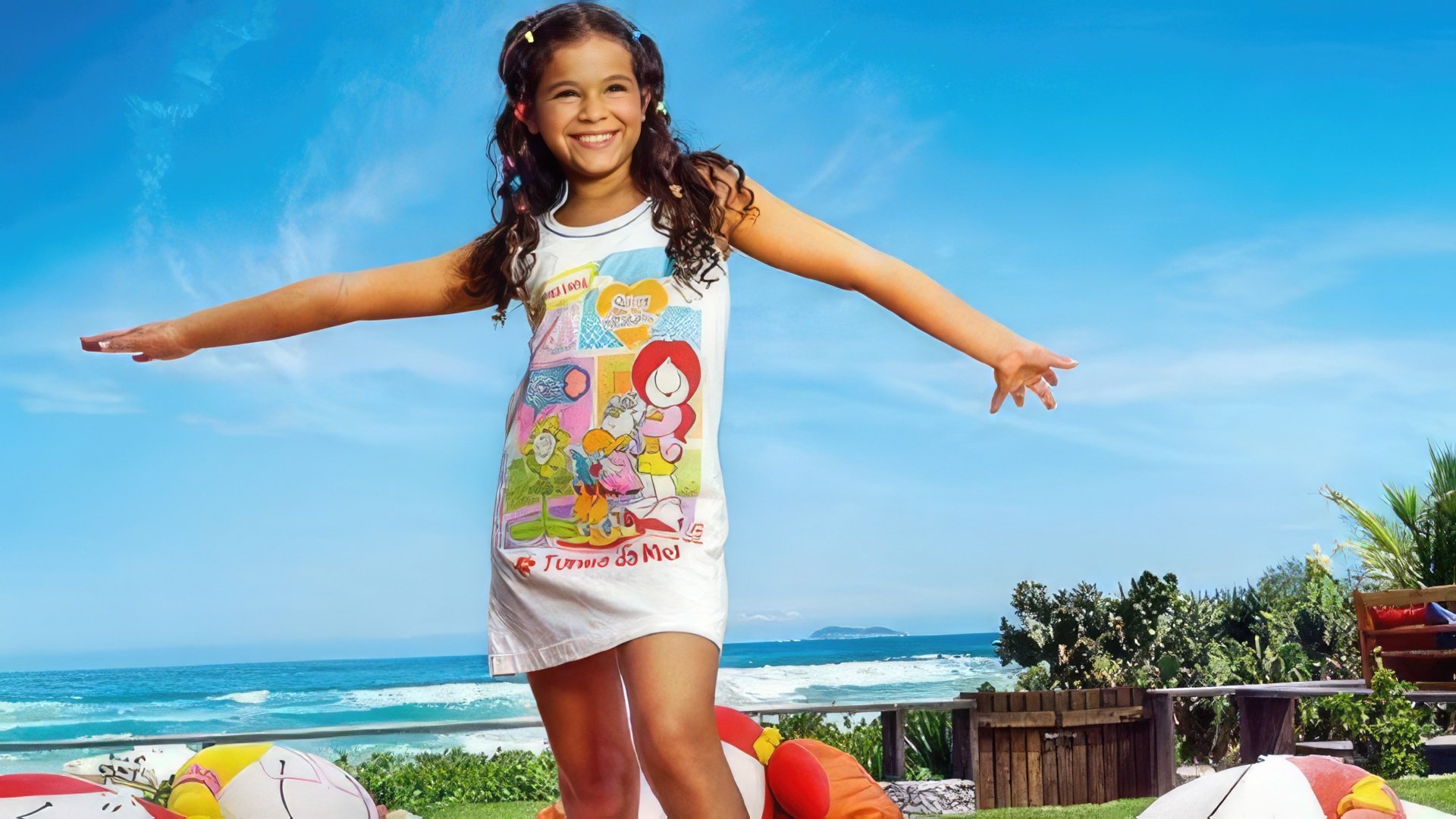 Bruna Marquezine in childhood