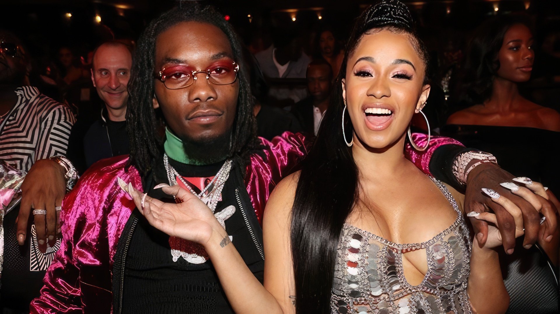 Cardi B and her husband Offset