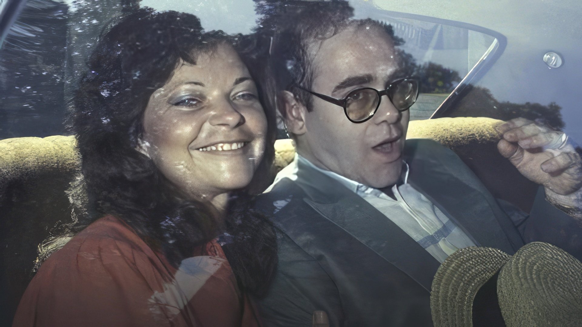 Elton John and Renate Blauel