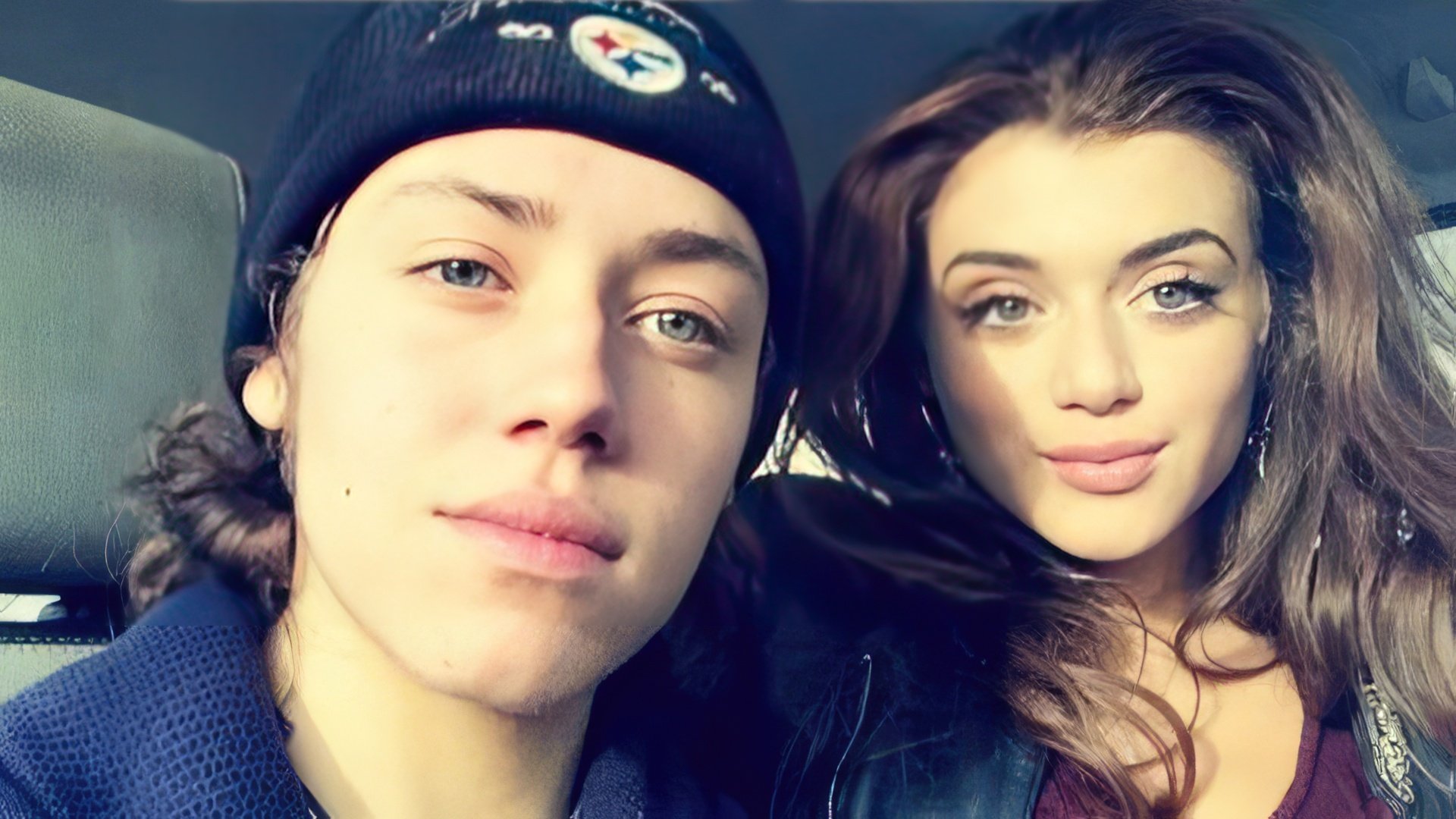 Ethan Cutkosky with Brielle Barbusca