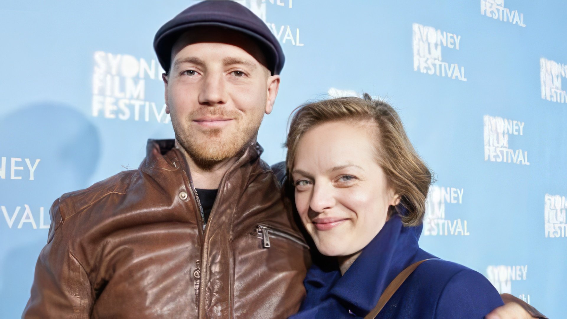 In the photo: Elisabeth Moss and Adam Arkapaw