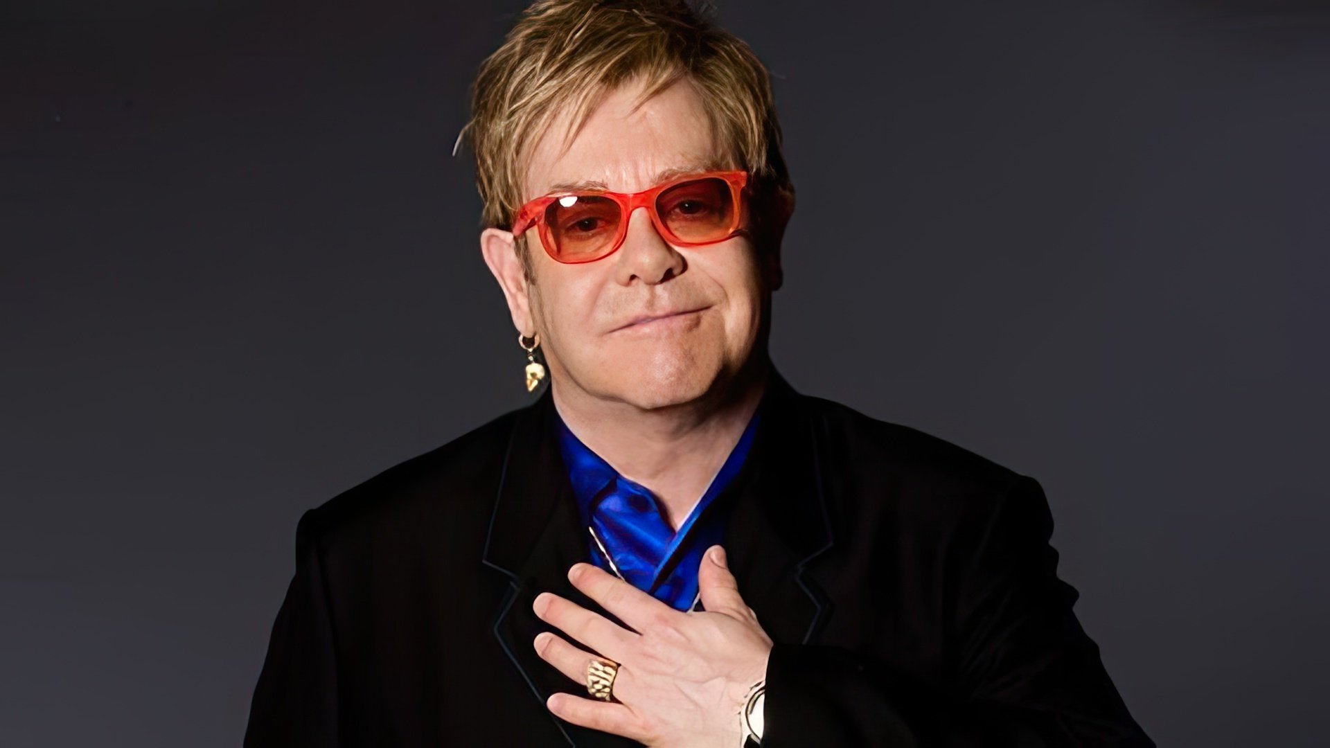 In the photo: Elton John