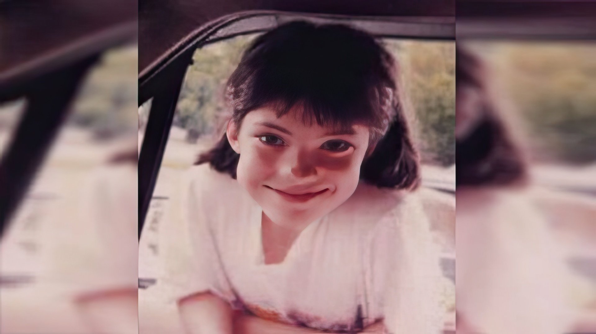 Jennifer Carpenter in childhood